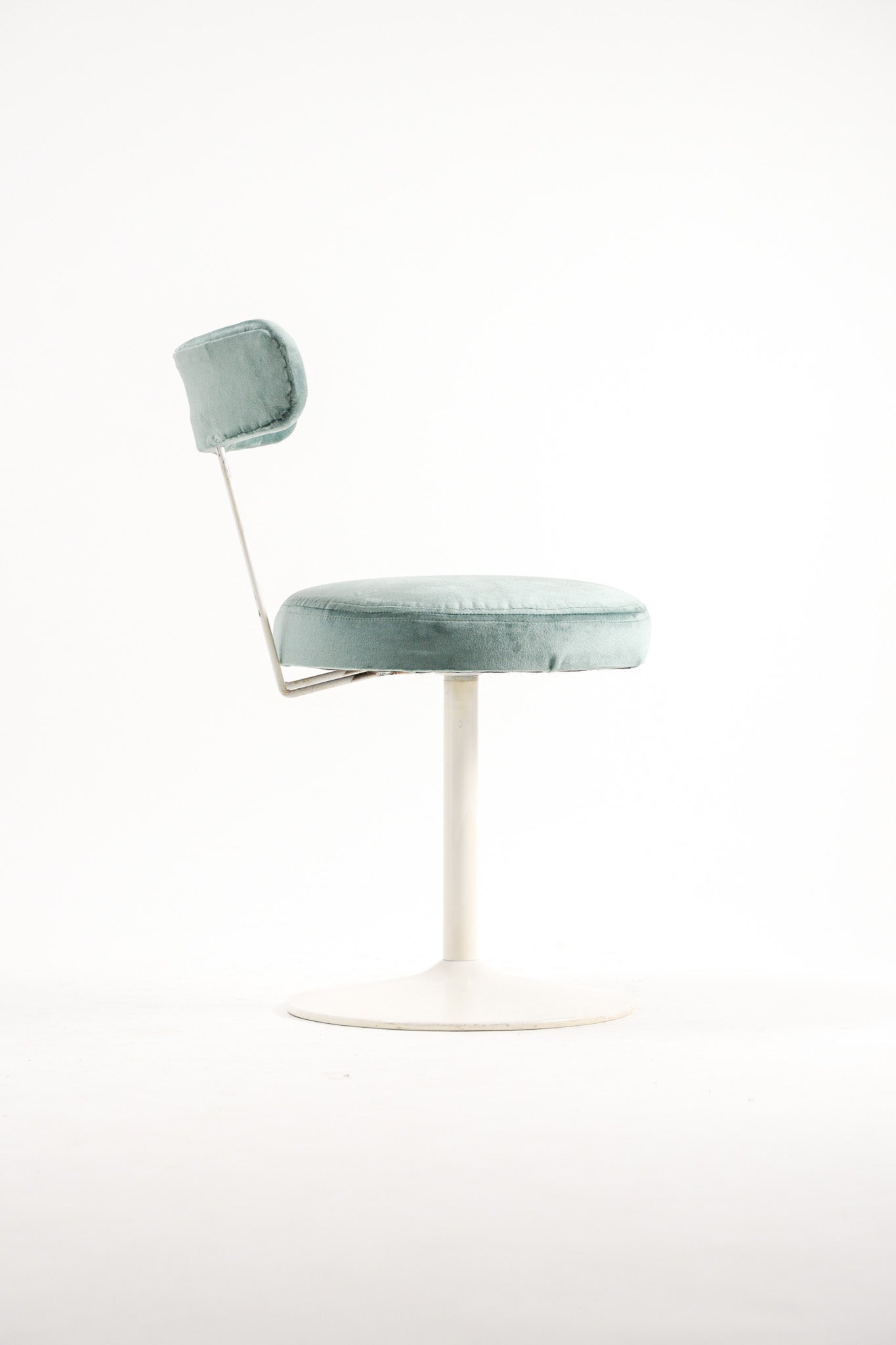 Velour Fabric Swivel Chair / ベロアファブリック回転チェア