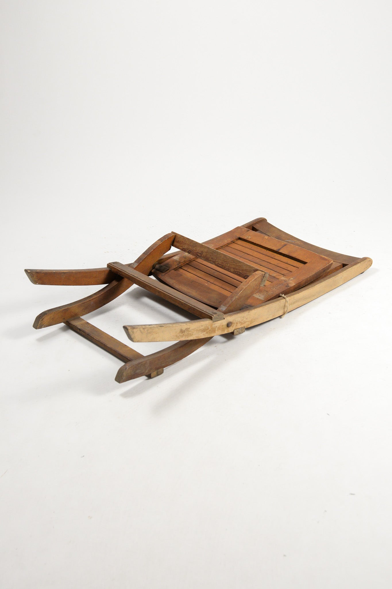 Wooden Folding Chair / 木製 折りたたみイス