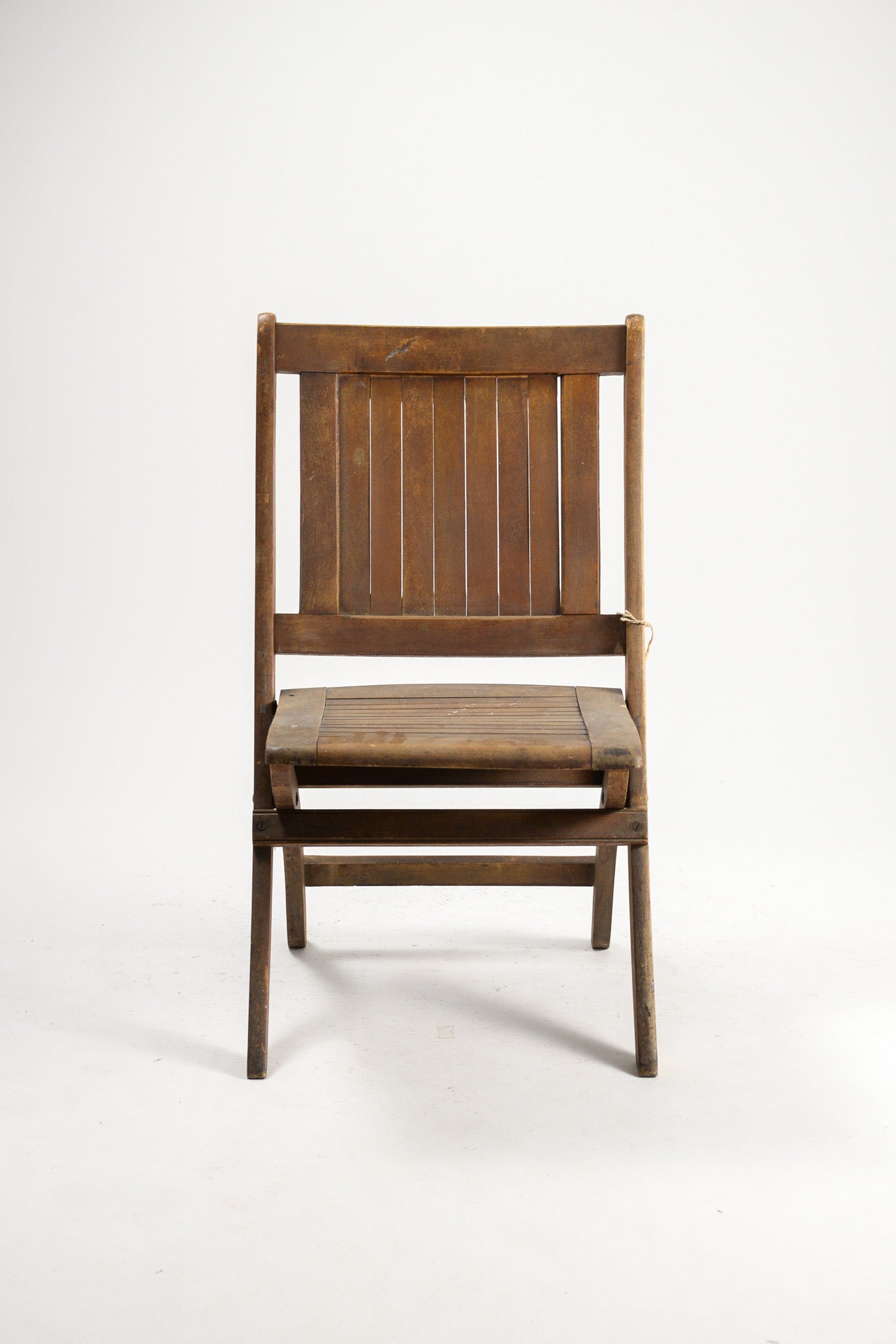 Wooden Folding Chair / 木製 折りたたみイス