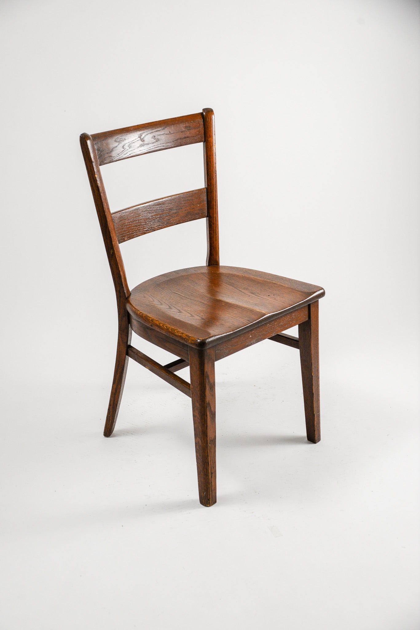 Wooden Ladder-back Side Chair / 木製ラダーバックサイドチェア