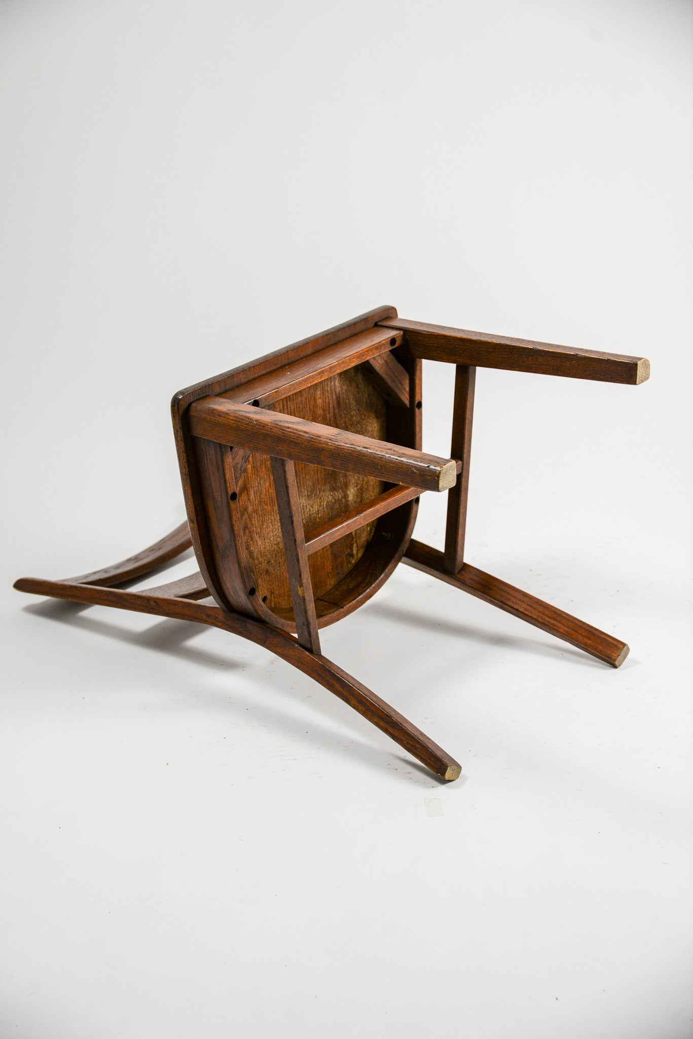 Wooden Ladder-back Side Chair / 木製ラダーバックサイドチェア