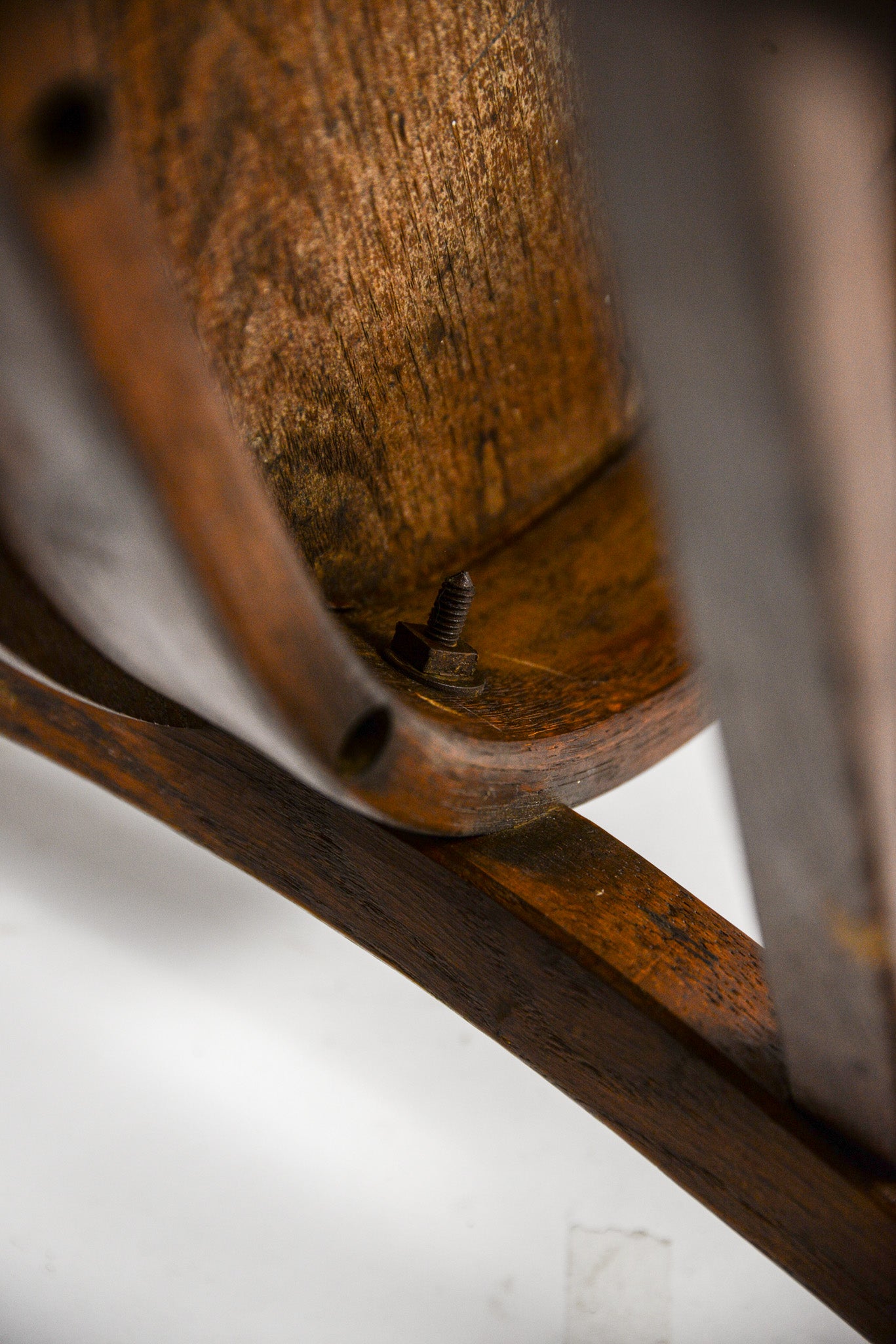 Wooden Ladder-back Side Chair / 木製ラダーバックサイドチェア