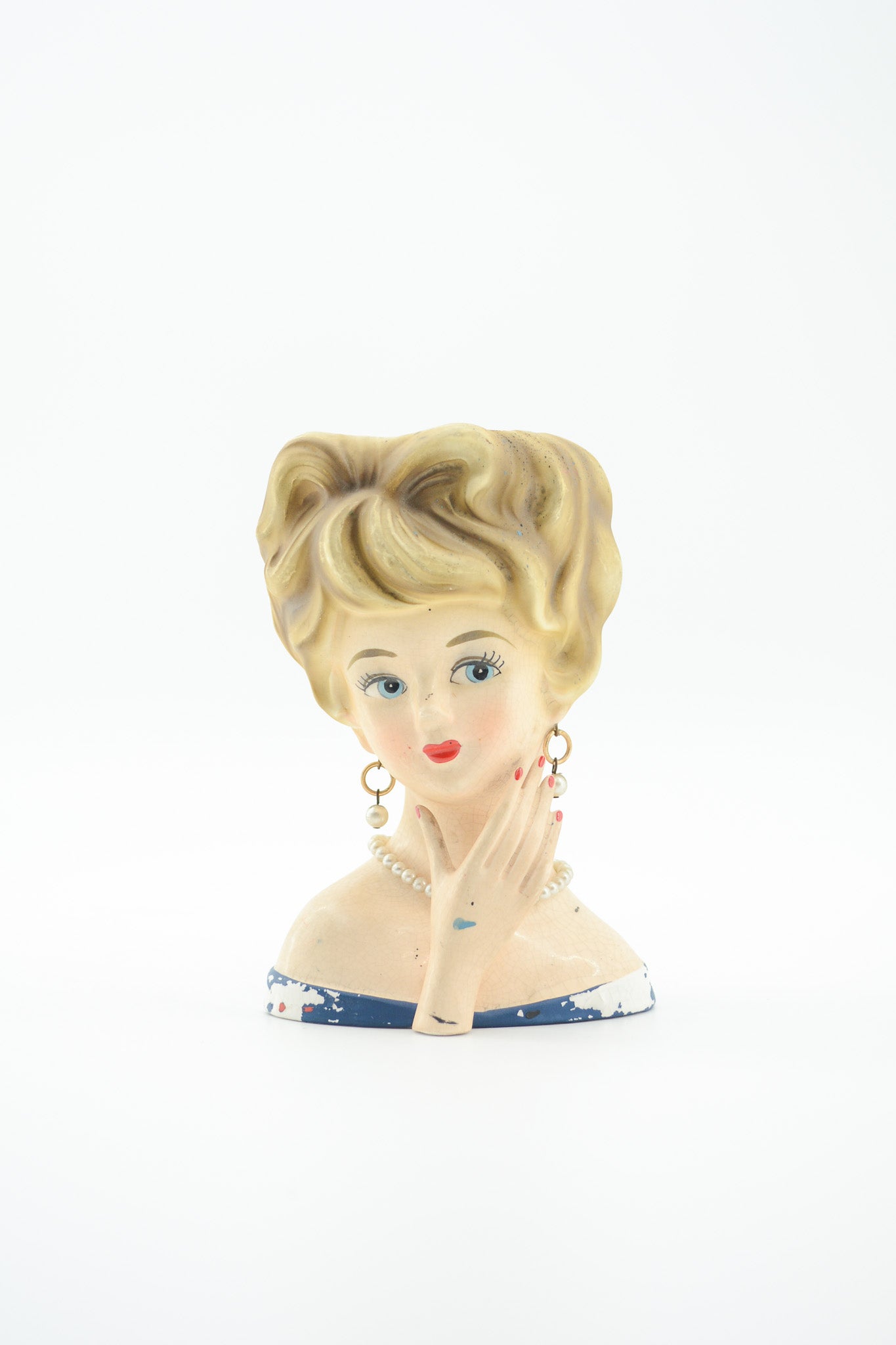 Ceramic Figurine "Woman" / 陶器の女性オブジェ