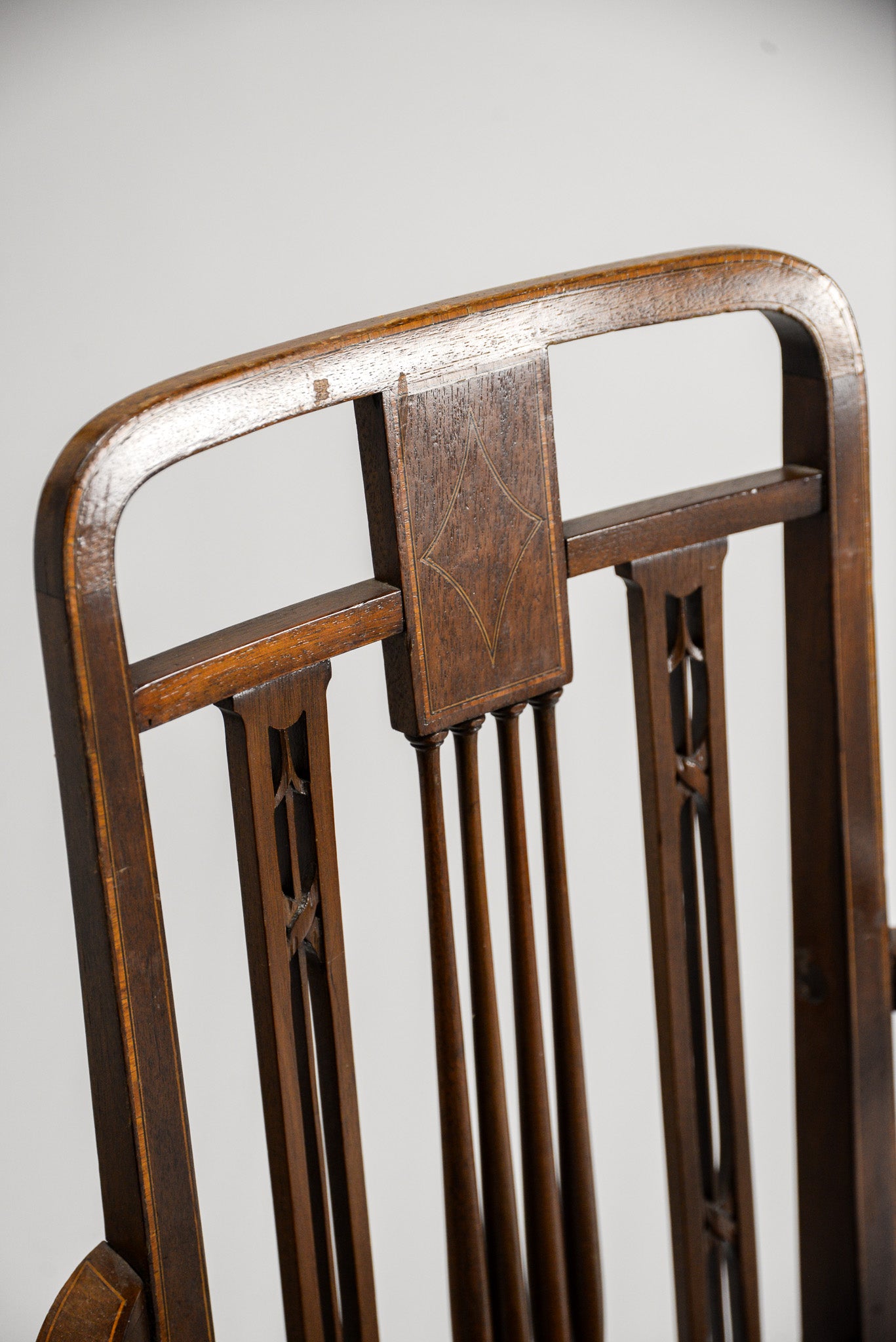 Antique Inlay Armchair / アンティーク インレイ アームチェア