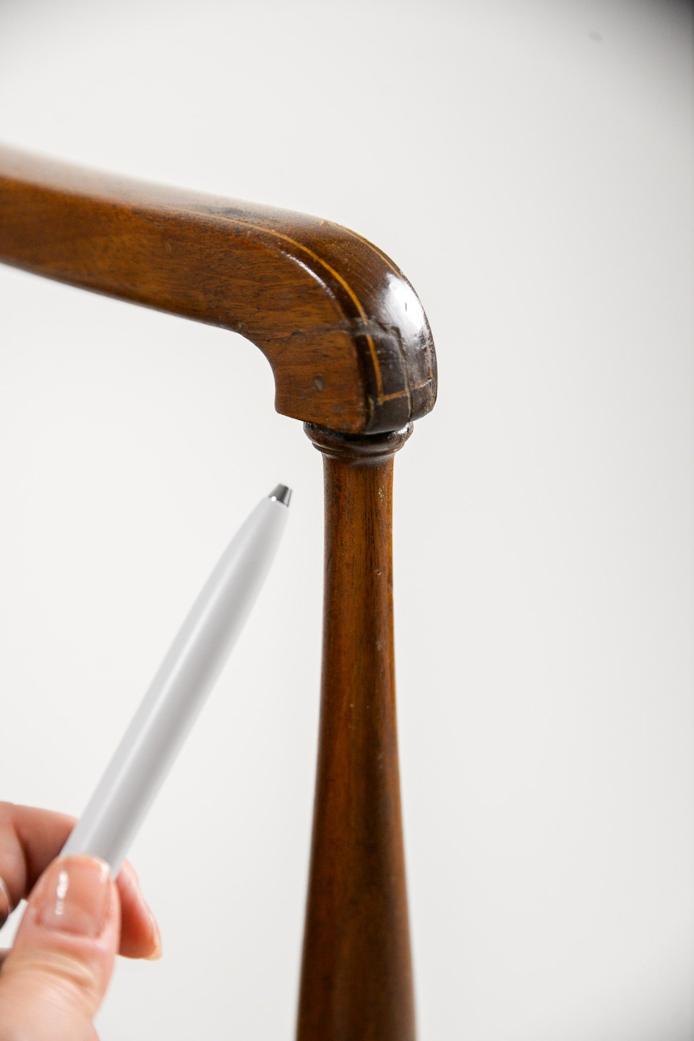 Antique Inlay Armchair / アンティーク インレイ アームチェア