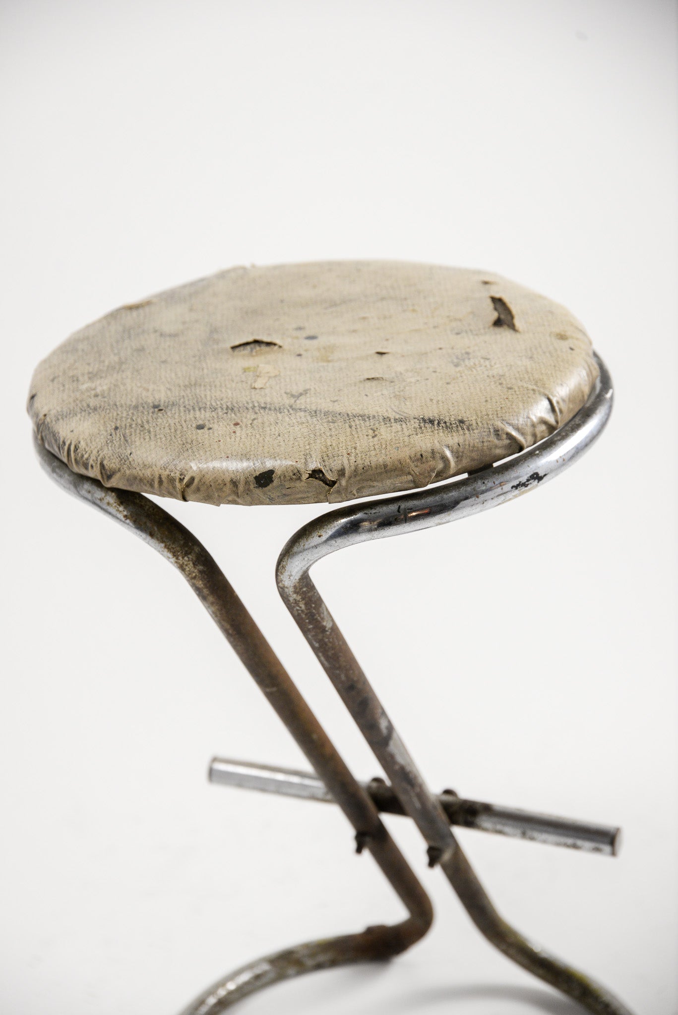 Vintage Z-shaped Bar Stool / ヴィンテージ Z型 バースツール