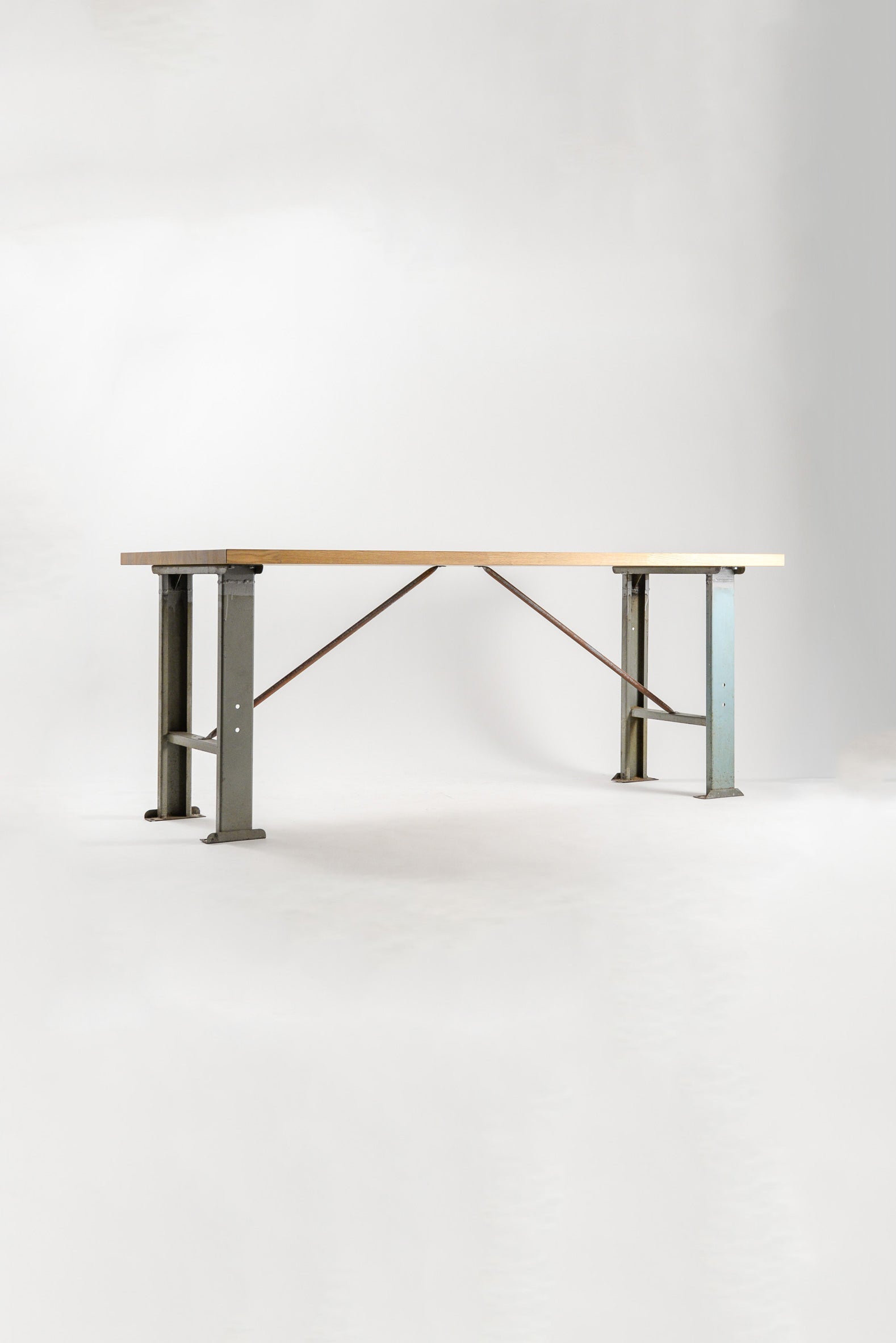 Ash Wood Workbench Table / タモ ワークベンチテーブル