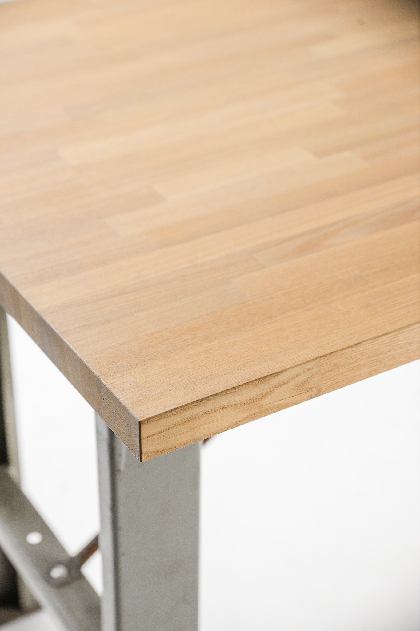 Ash Wood Workbench Table / タモ ワークベンチテーブル