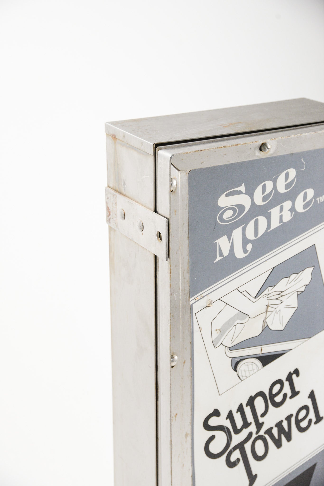 Vintage Towel Vending Machine "See More Super Towel" / ヴィンテージ タオル自動販売機 "シーモア スーパータオル"