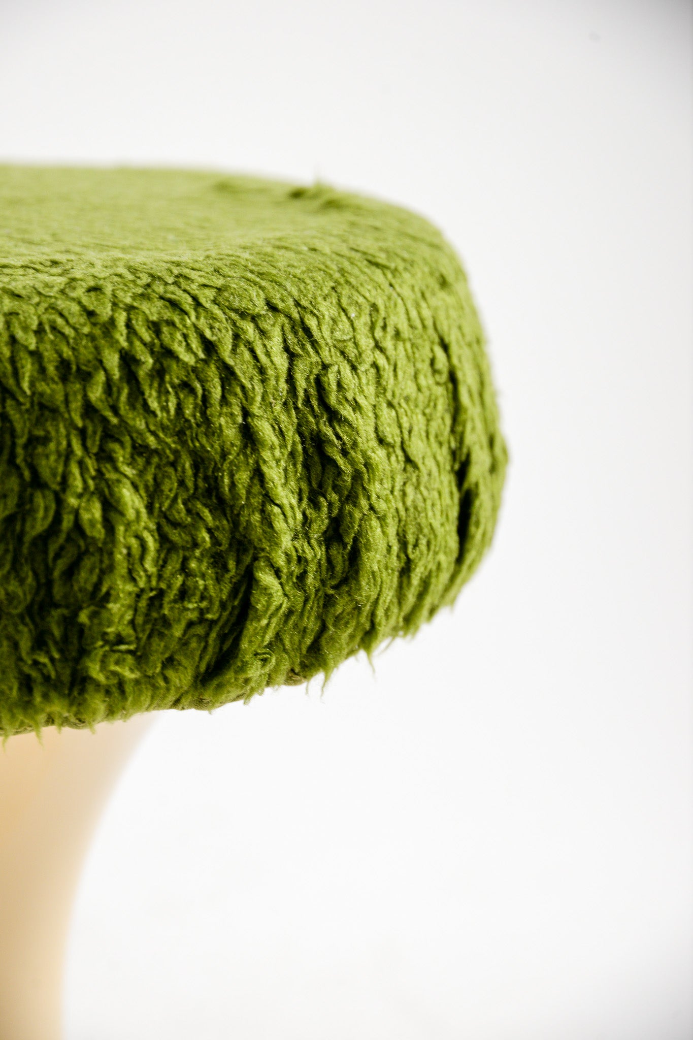 MOFU MOFU Stool Green (Emsa Trumpet Stool) / モフモフ スツール グリーン (エムザ トランペットスツール)