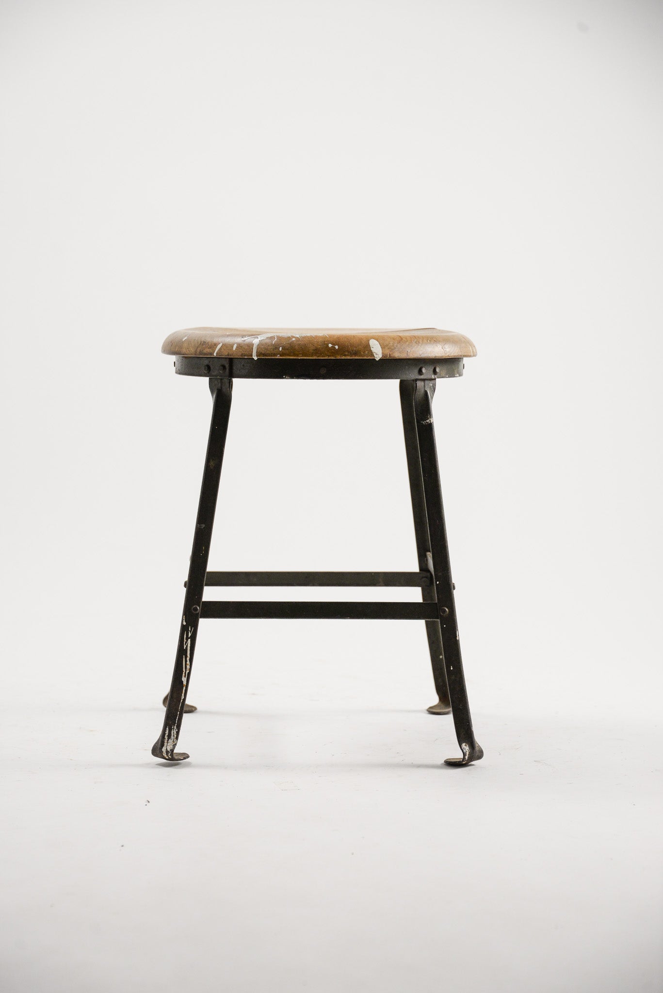 Vintage Industrial Metal Stool / ヴィンテージ インダストリアル メタルスツール