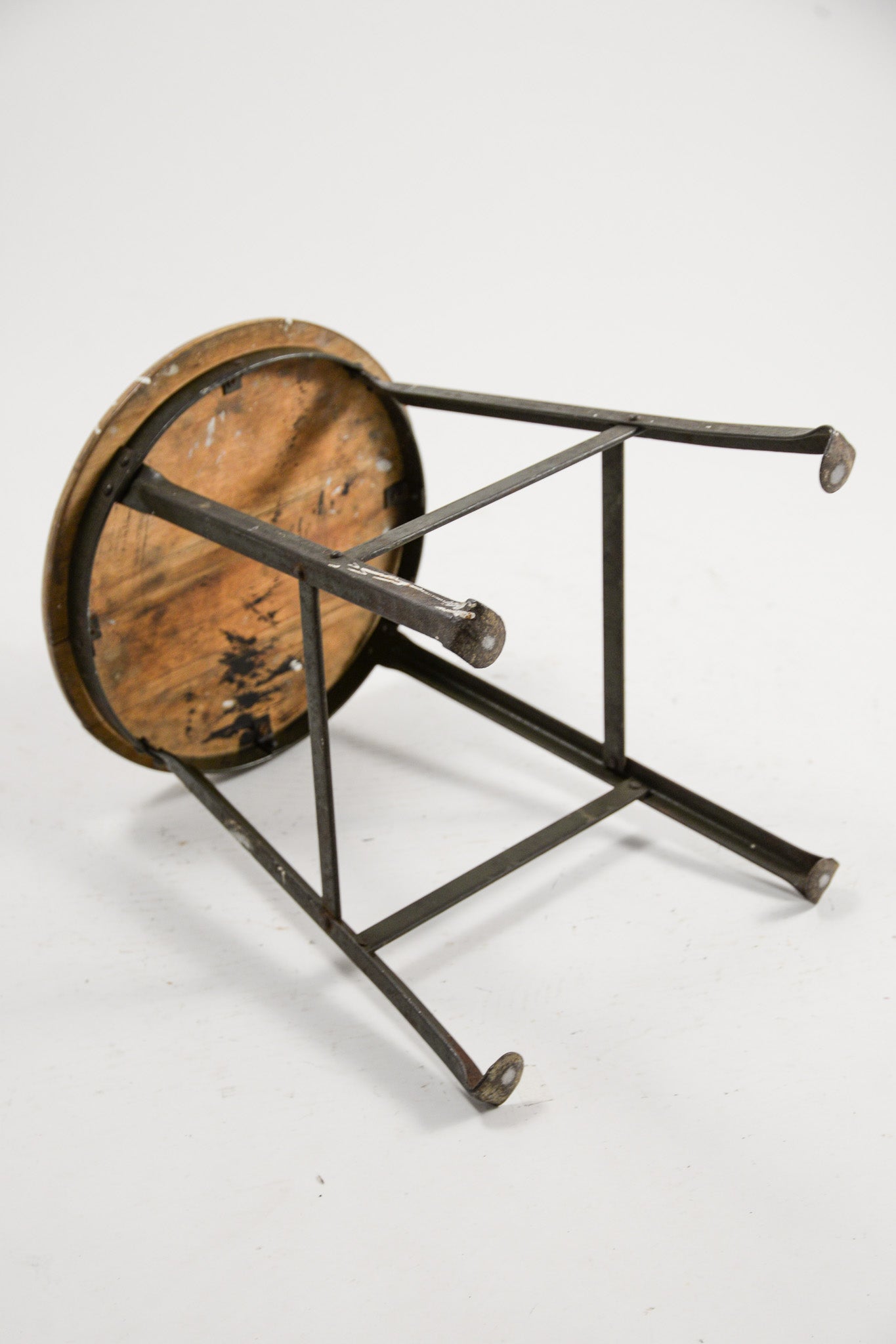 Vintage Industrial Metal Stool / ヴィンテージ インダストリアル メタルスツール