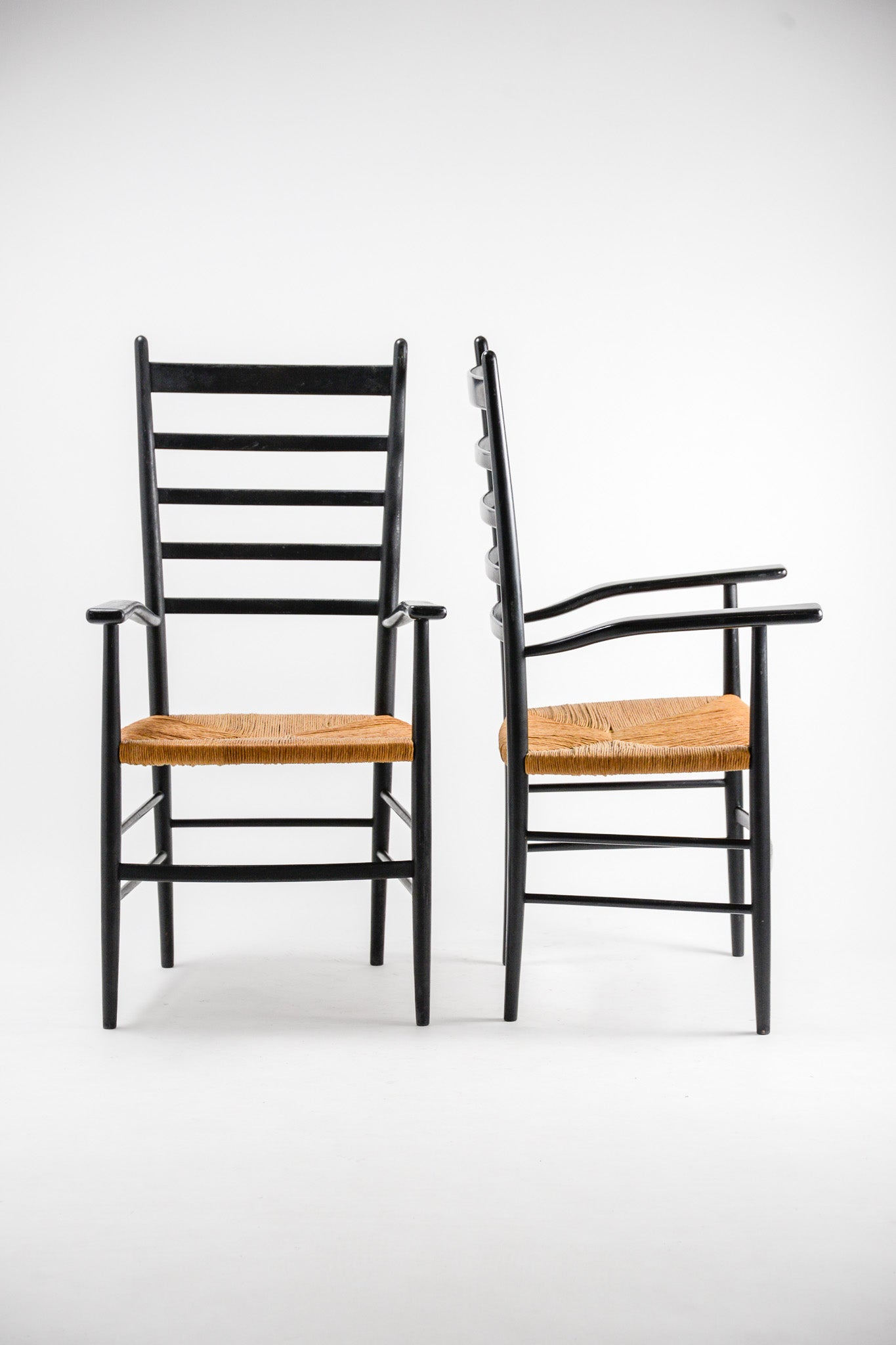 Ladder Back Paper Cord Chair / ラダーバック ペーパーコードチェア