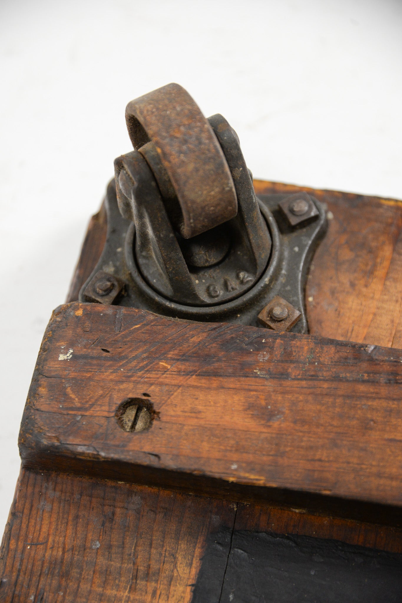 Industrial Wood Trolley / インダストリアル ウッド トロリー