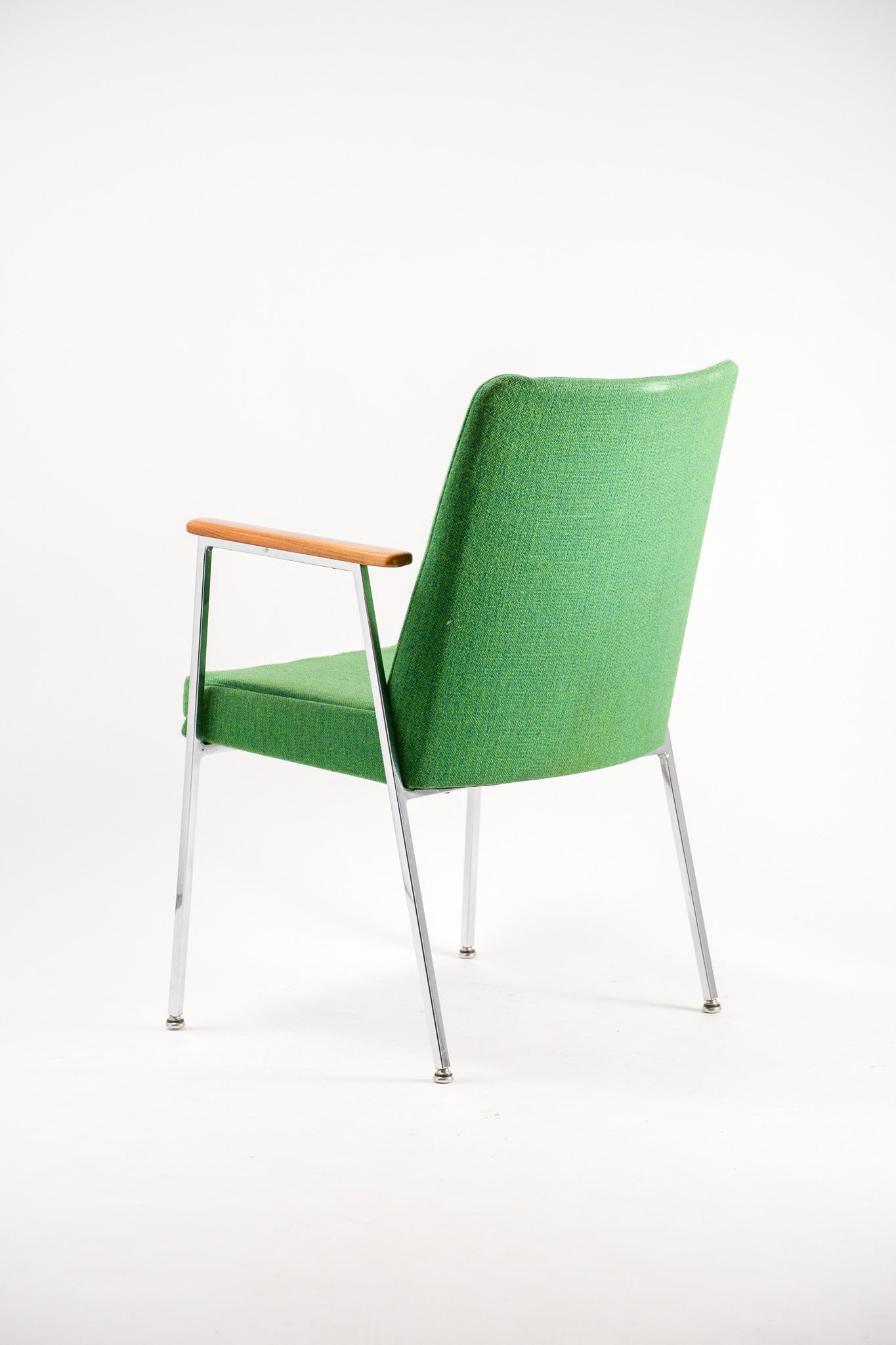 Green × Wood × Metal Armchair / グリーン×木×メタル アームチェア