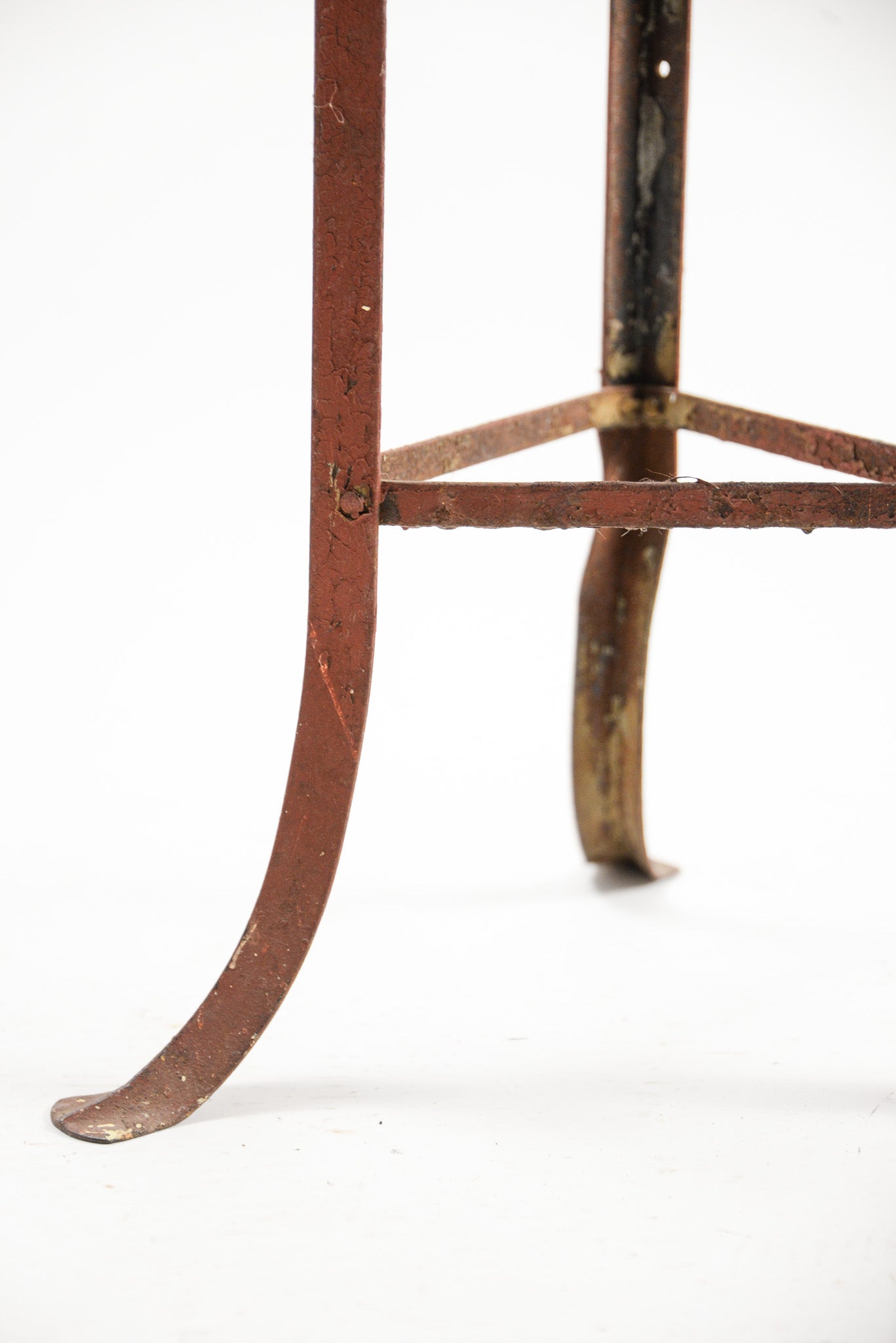Red Tripod Side Table / 赤 トライポッドテーブル