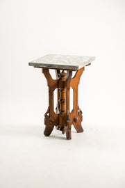 Stone Top Flower Stand / 石天板 花台