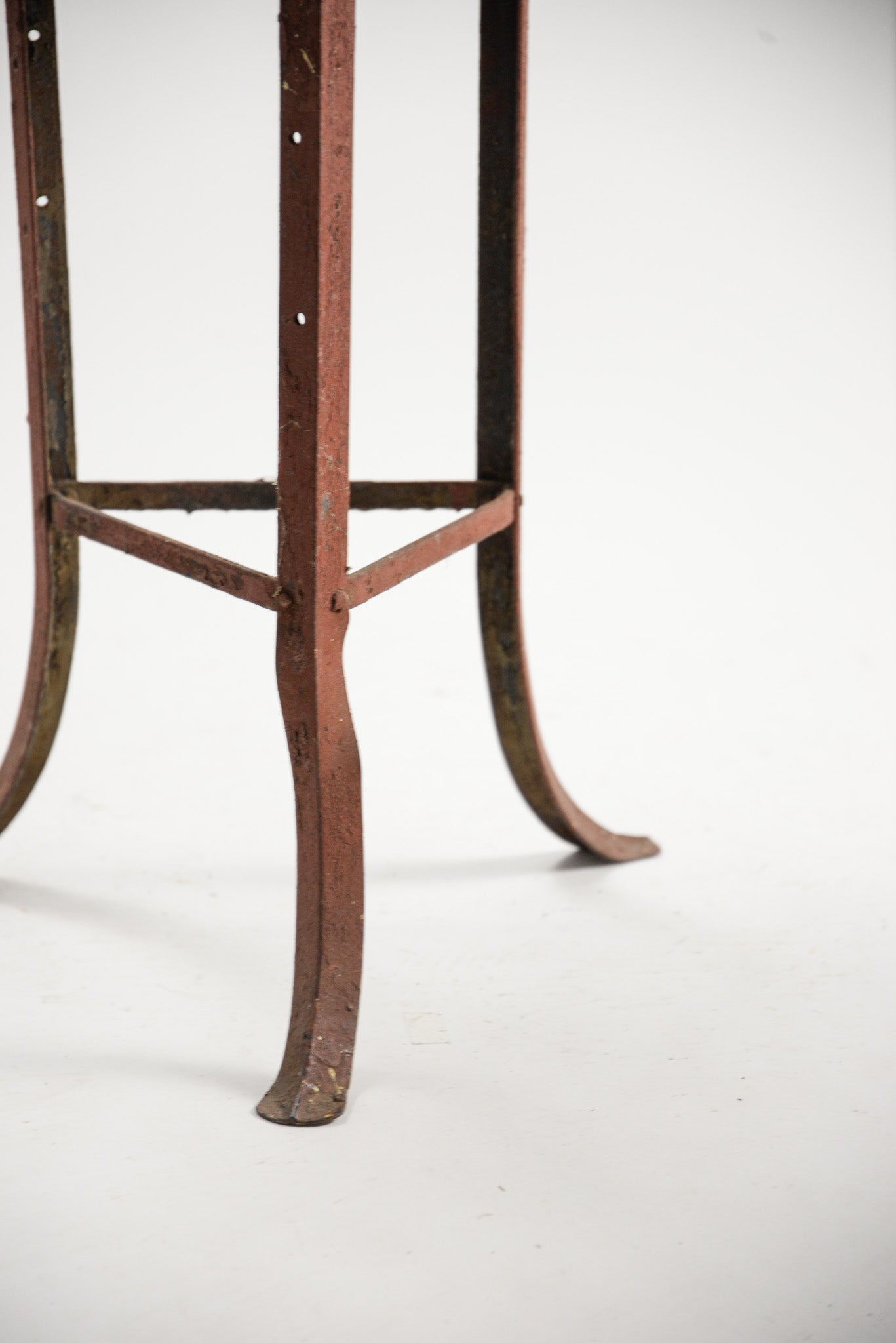 Red Tripod Side Table / 赤 トライポッドテーブル