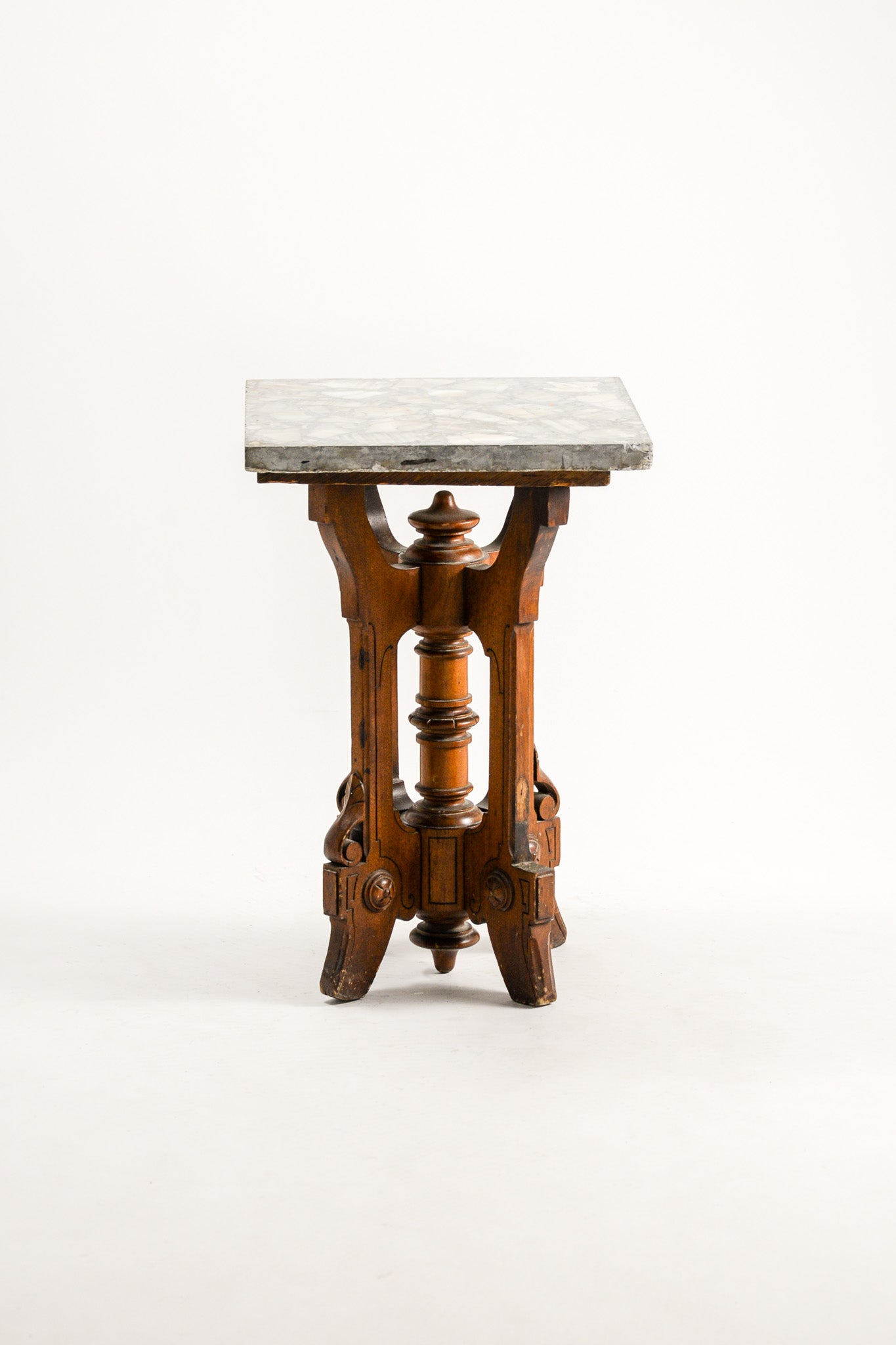 Stone Top Flower Stand / 石天板 花台