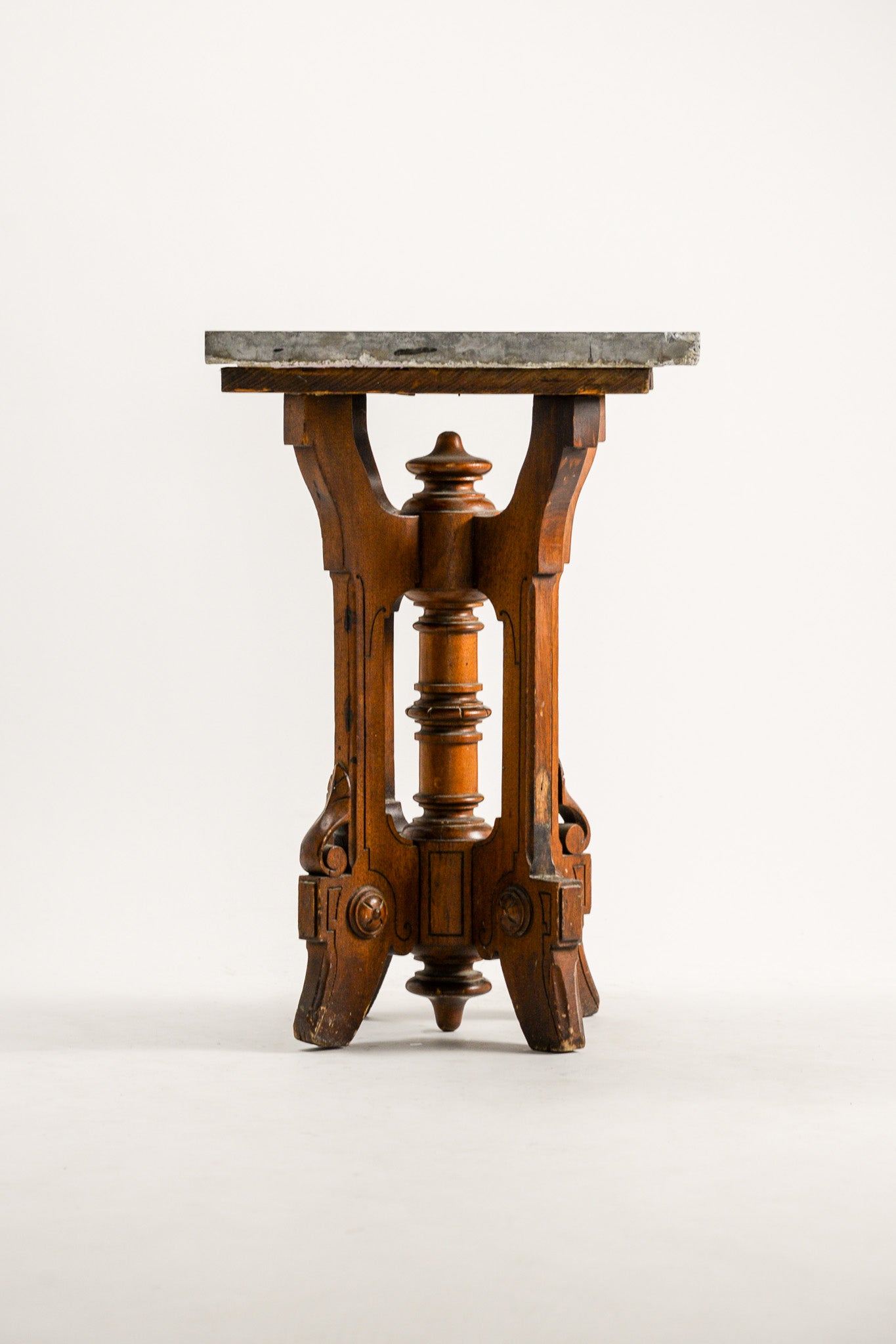 Stone Top Flower Stand / 石天板 花台