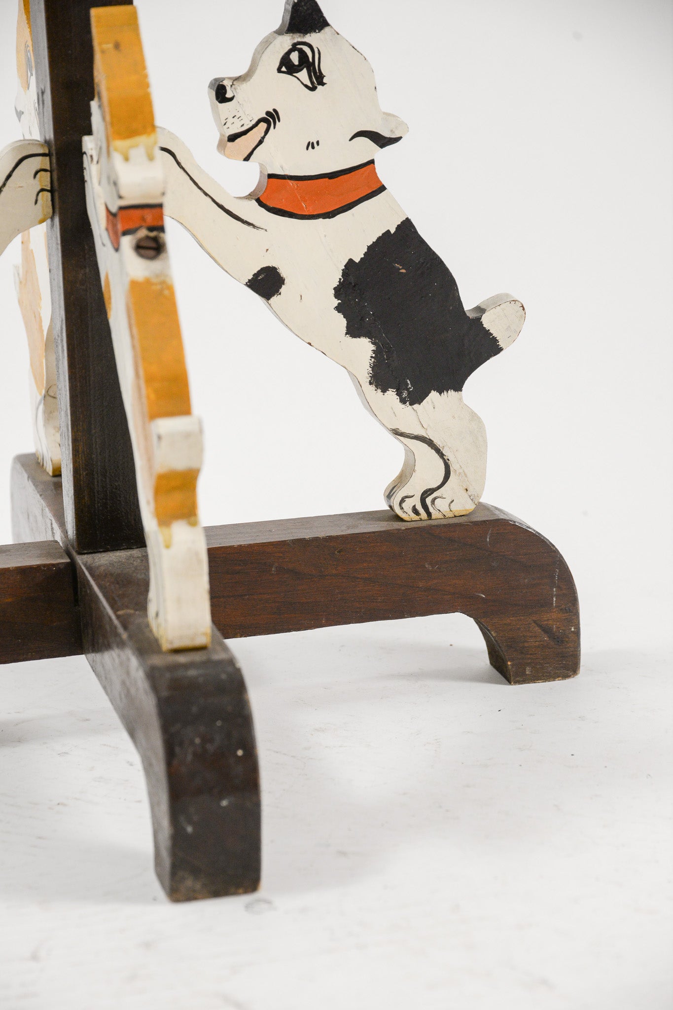 Animal Motif Wooden Coat Rack / 犬猫 コートラック