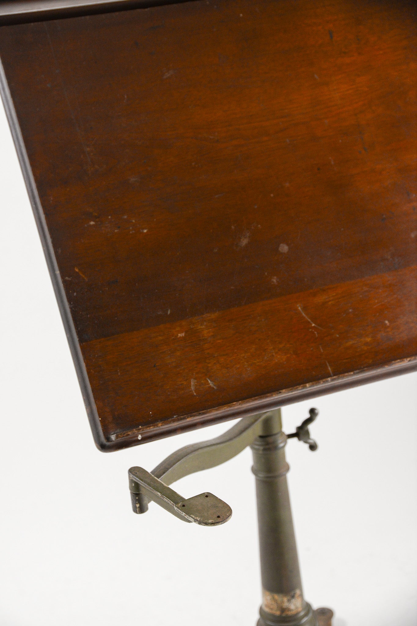Vintage Adjustable Cast Iron &Wood Lectern / 書見台（譜面台）
