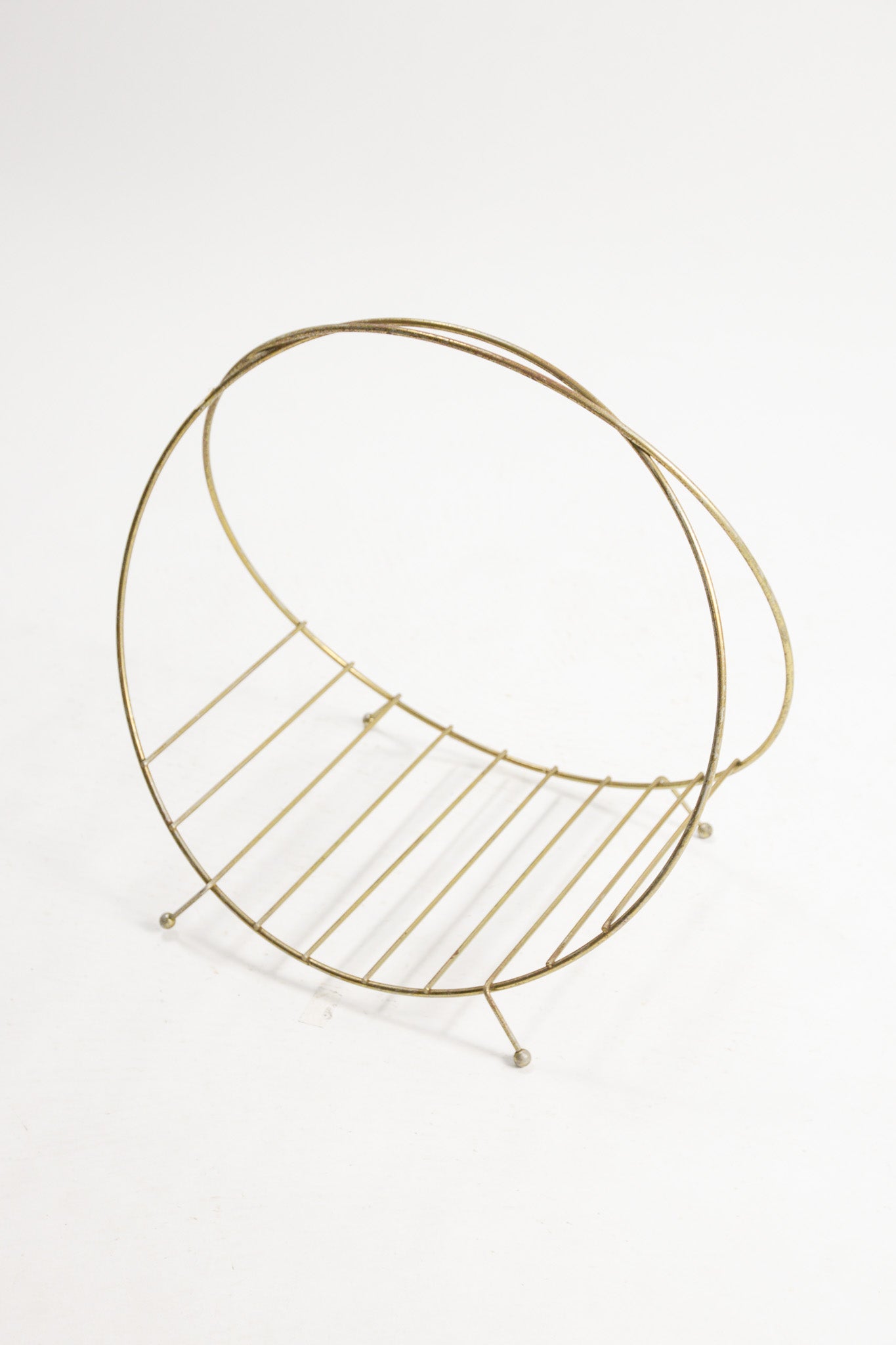 Metal Round Firewood Rack / メタル ラウンド型 薪置き