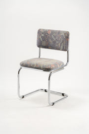 Geometric Fabric Cantilever Chair / 幾何学ファブリック カンチレバーチェア