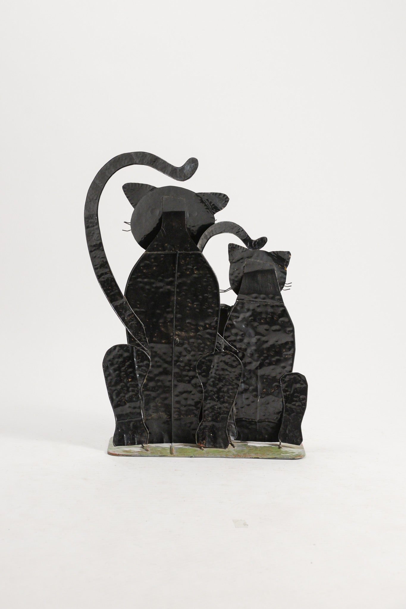 Vintage Cat Metal Stand / ねこのメタルスタンド