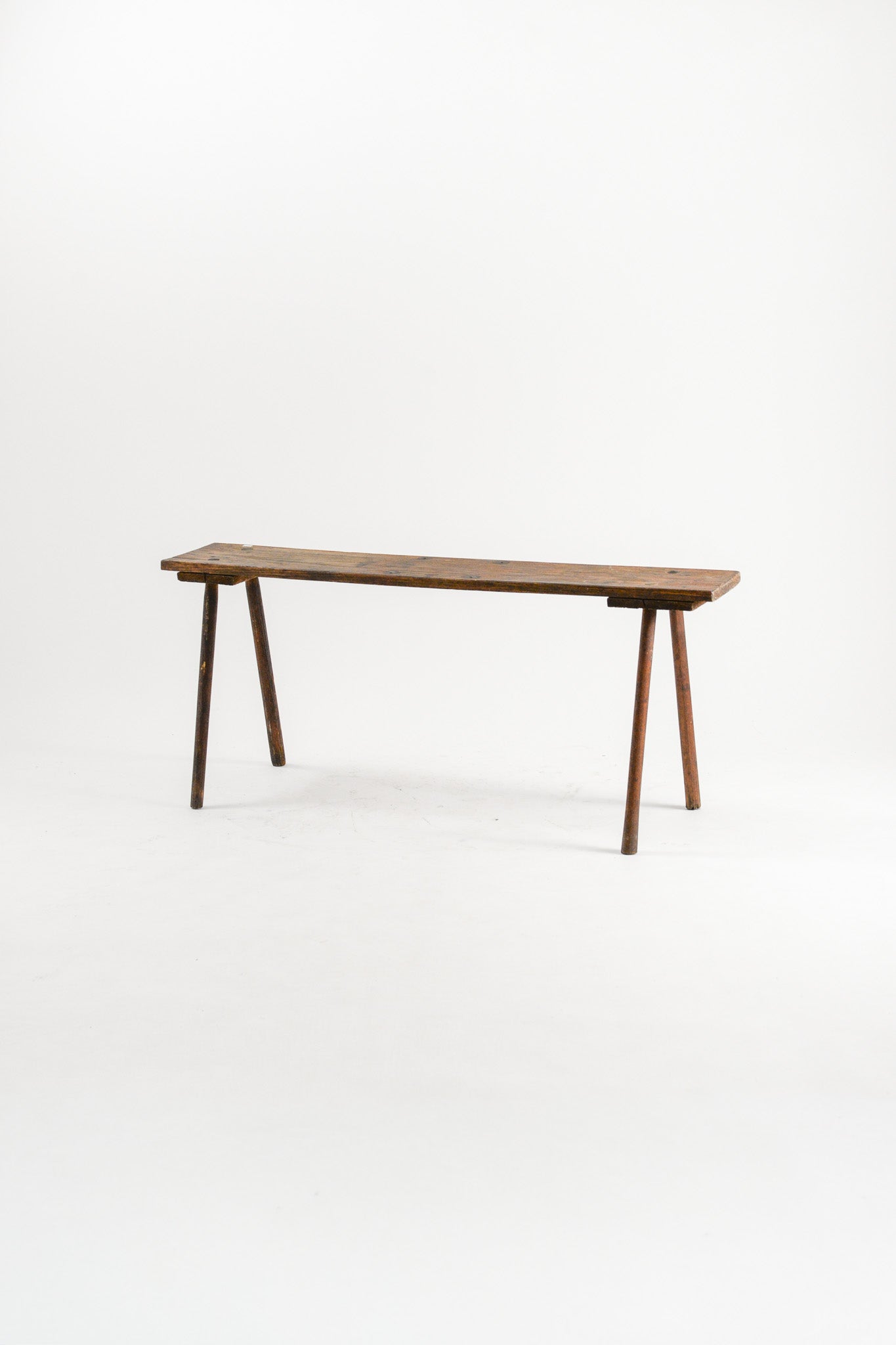 Vintage Primitive Wooden Bench / ヴィンテージ プリミティブ ウッド