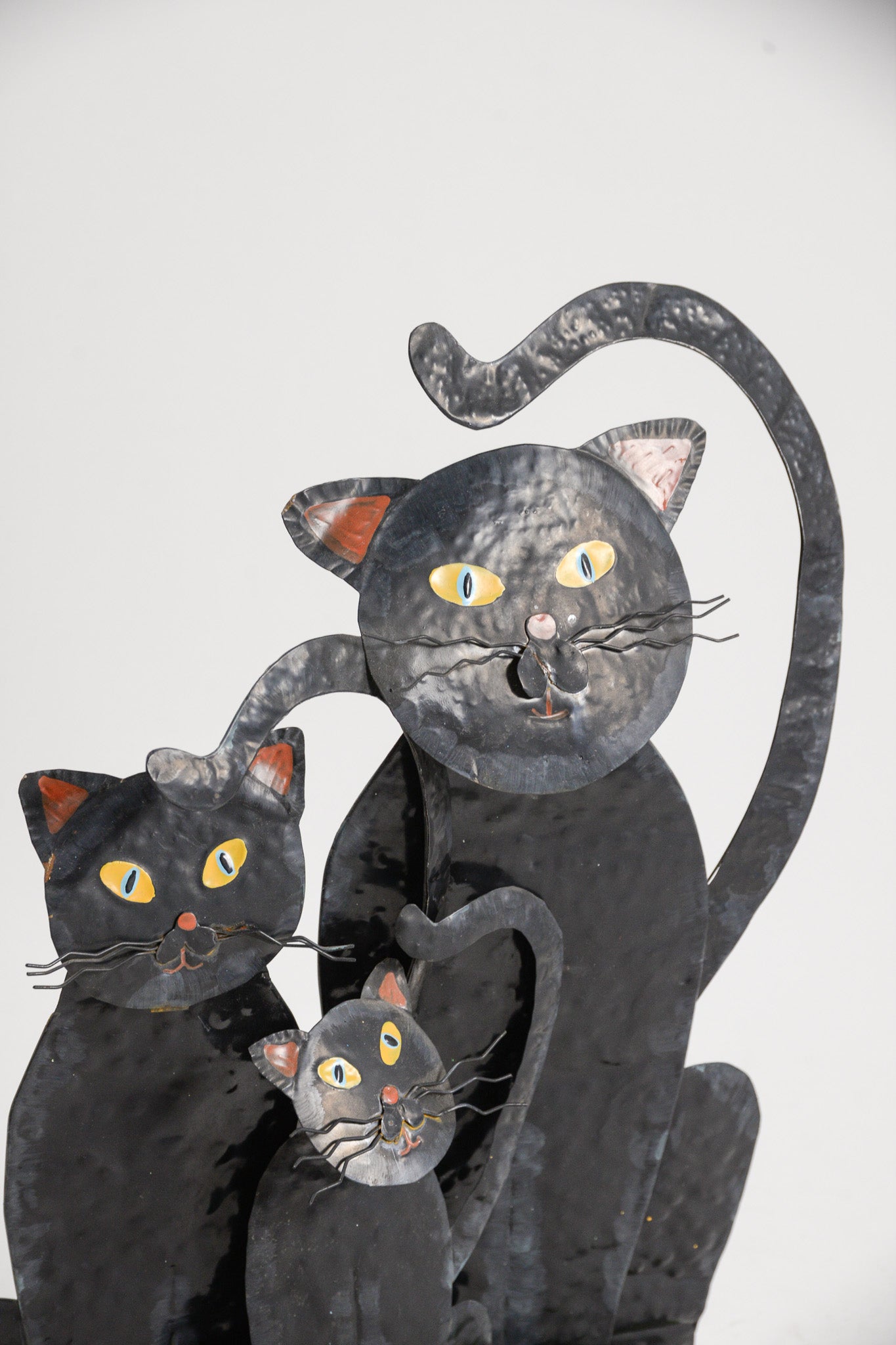Vintage Cat Metal Stand / ねこのメタルスタンド