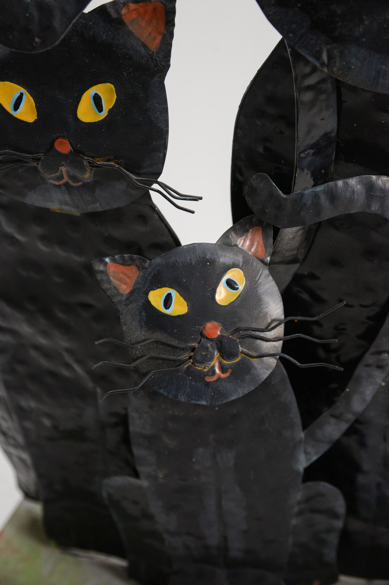 Vintage Cat Metal Stand / ねこのメタルスタンド