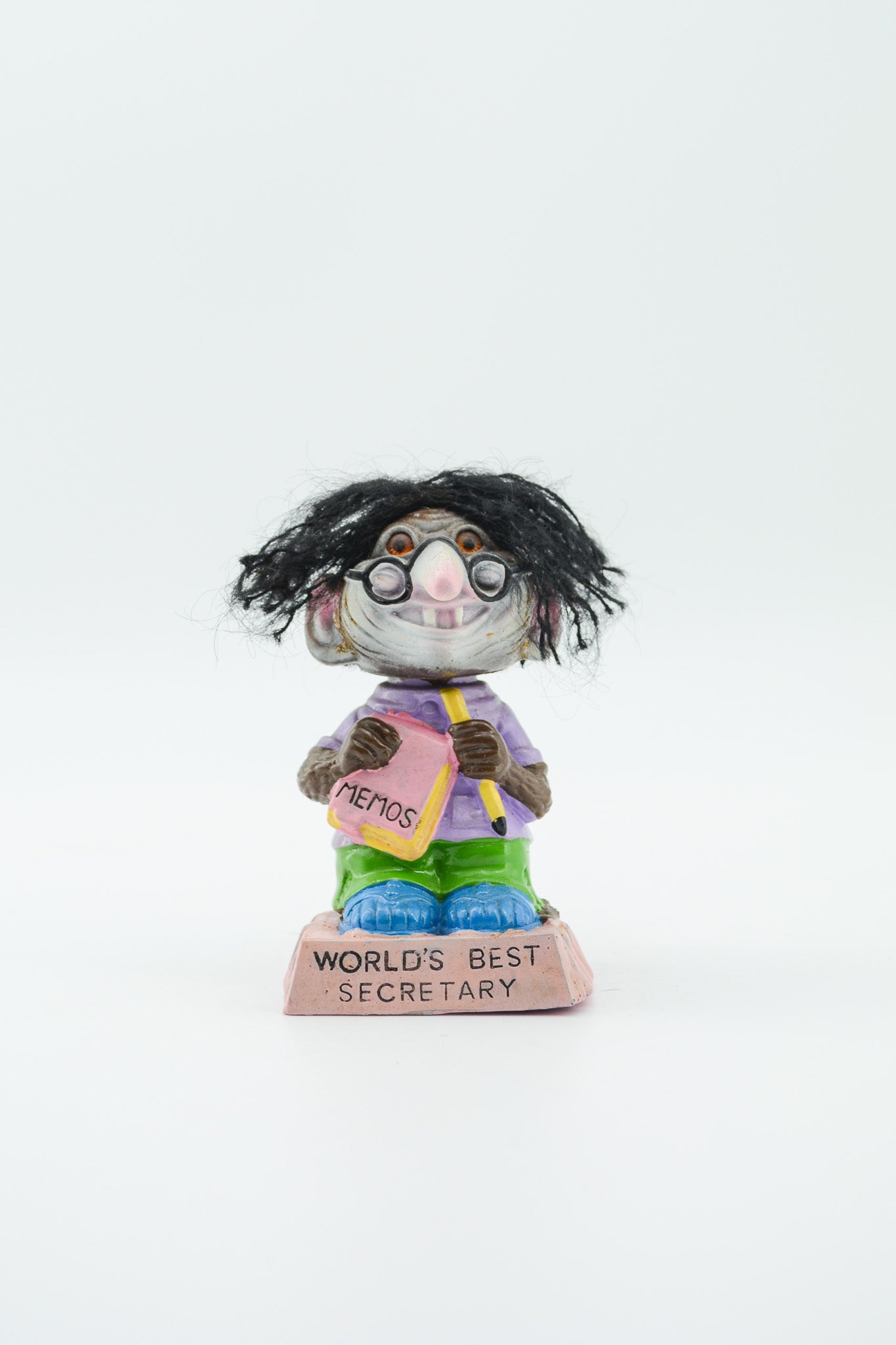 World's Best Secretary Bobblehead / 世界最高の秘書 首振りフィギュア
