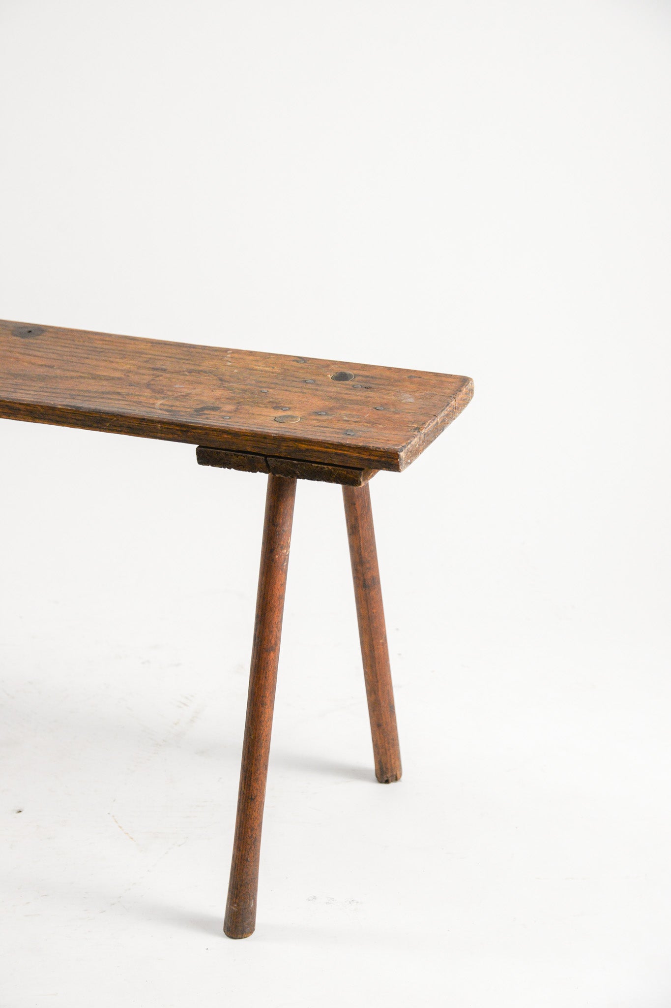 Vintage Primitive Wooden Bench / ヴィンテージ プリミティブ ウッドベンチ