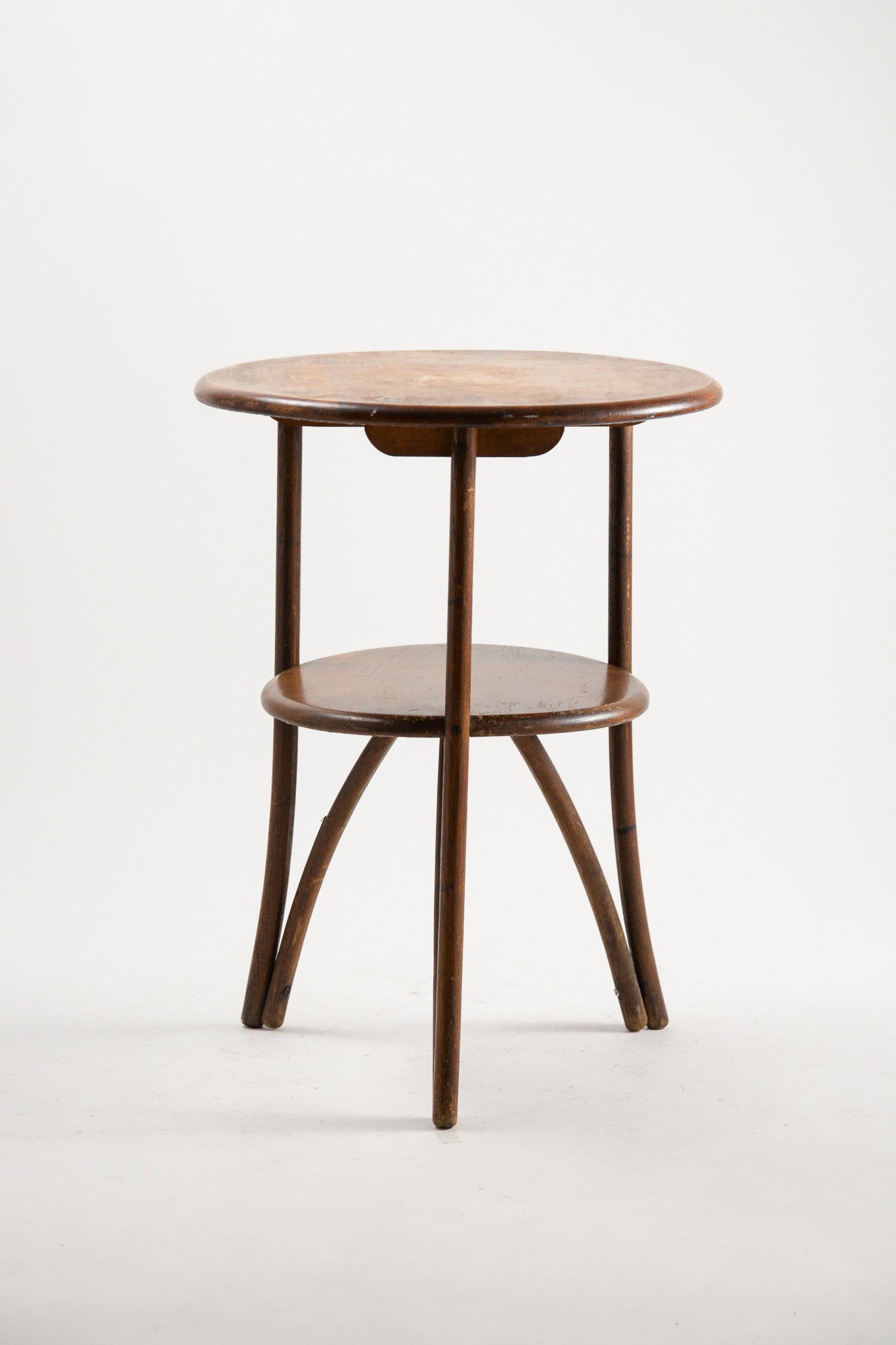 Bentwood Pedestal Round Table / 曲げ木脚 円卓 (ウッド)