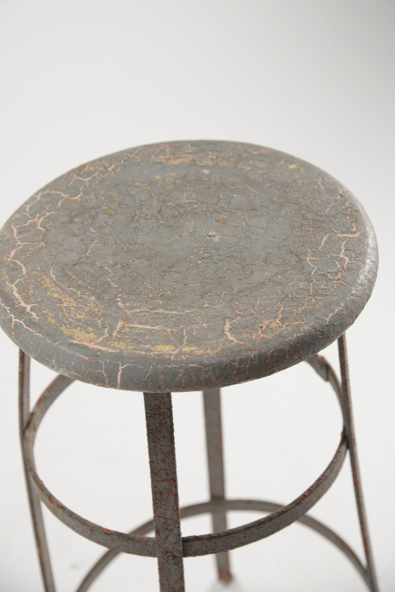 レトロ　ハイスツール　ビンテージ Vintage Metal High Stool / ヴィンテージメタルハイスツール – STORE