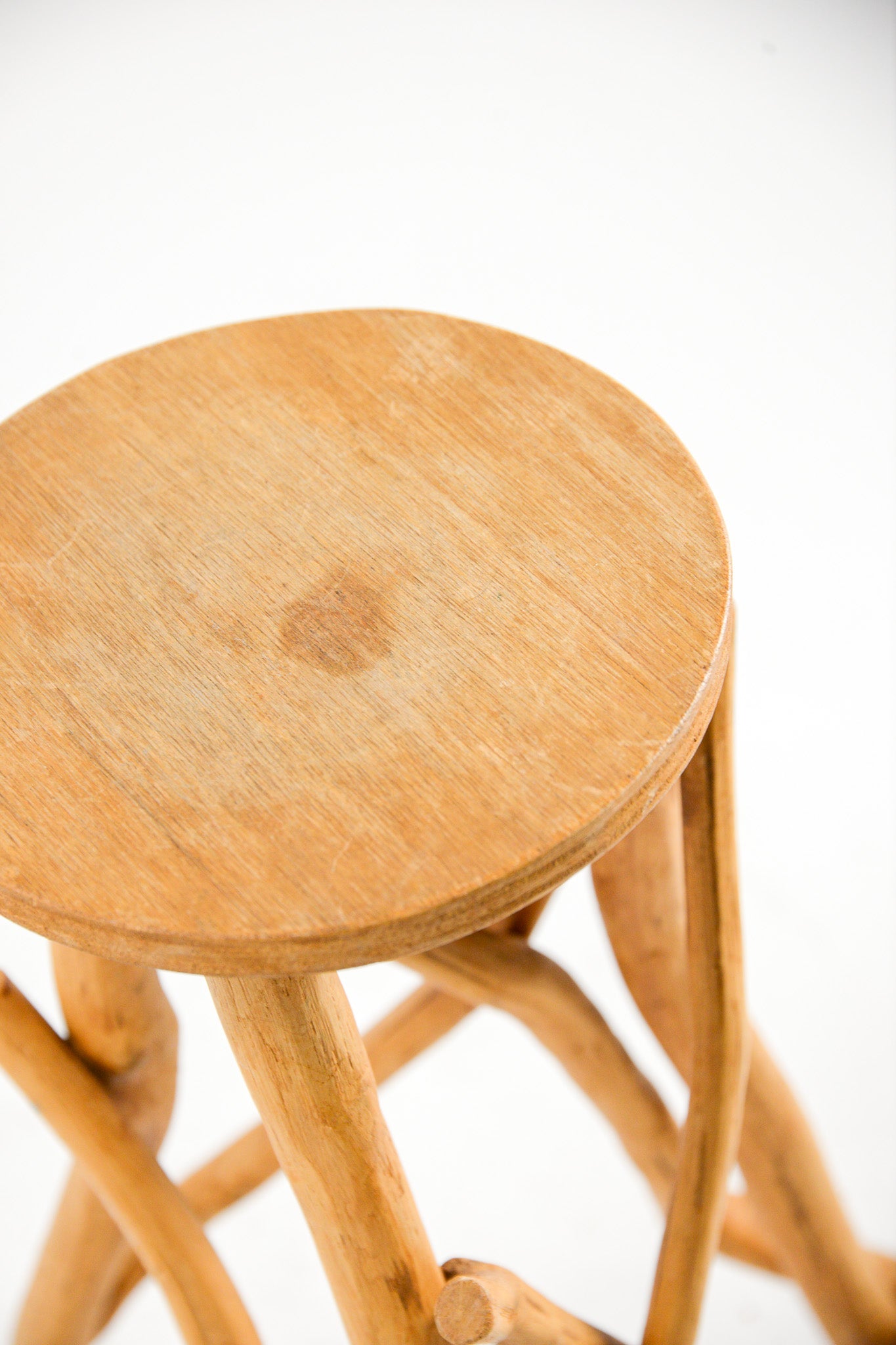 Driftwood Style Wooden Side Table / 流木 木製サイドテーブル
