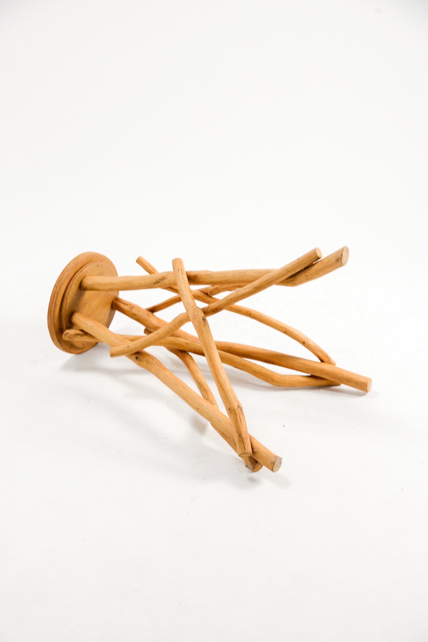 Driftwood Style Wooden Side Table / 流木 木製サイドテーブル