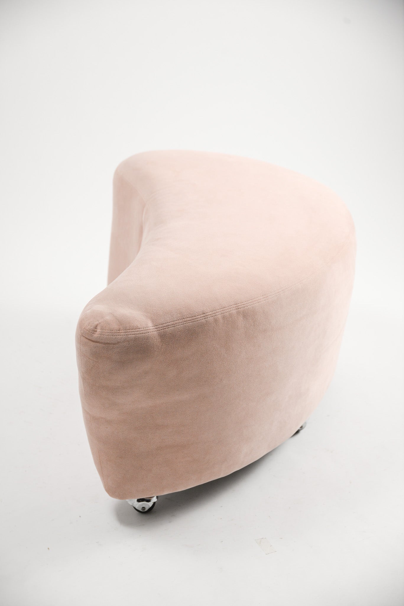 Suede Boomerang Ottoman / スエードブーメランオットマン
