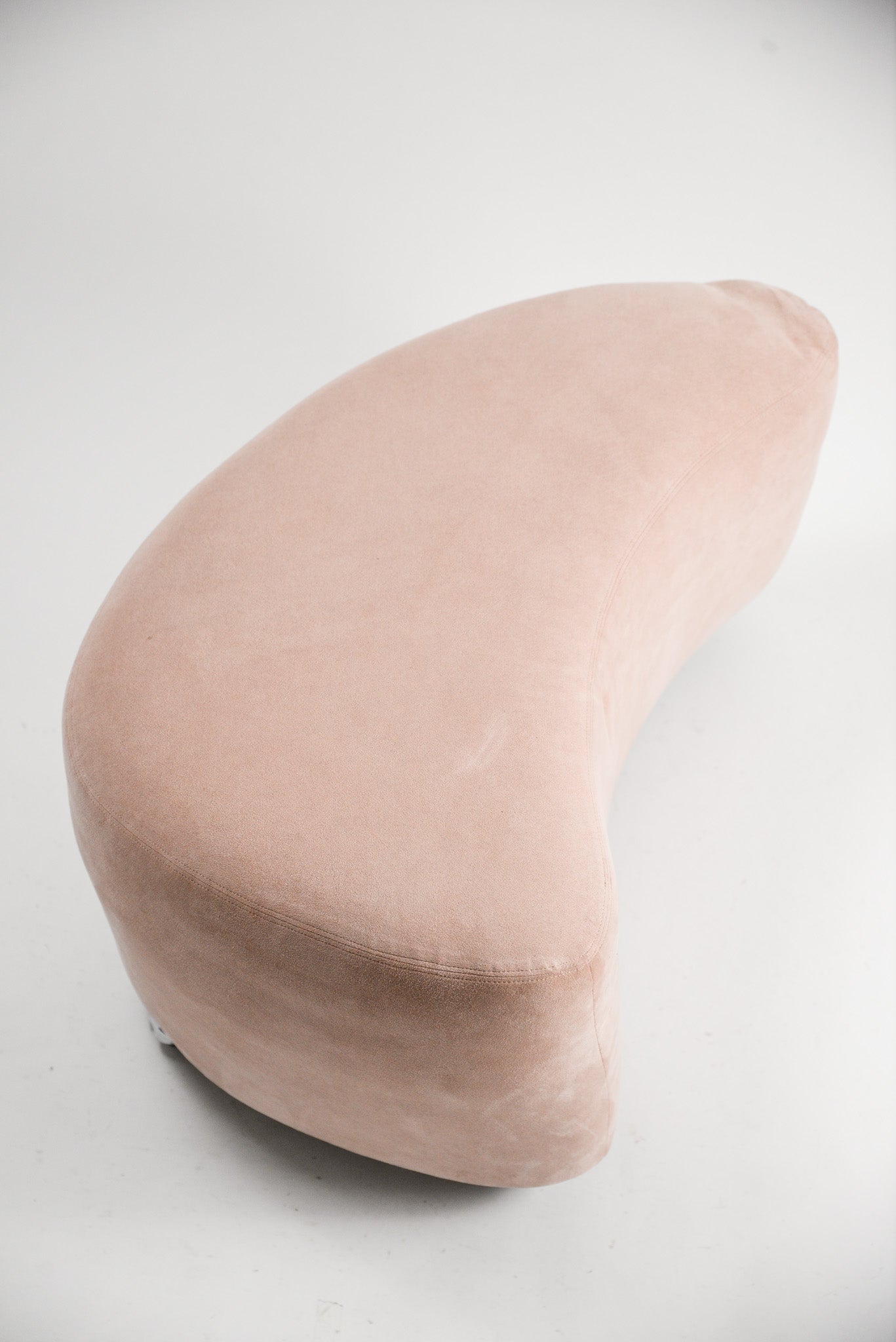 Suede Boomerang Ottoman / スエードブーメランオットマン