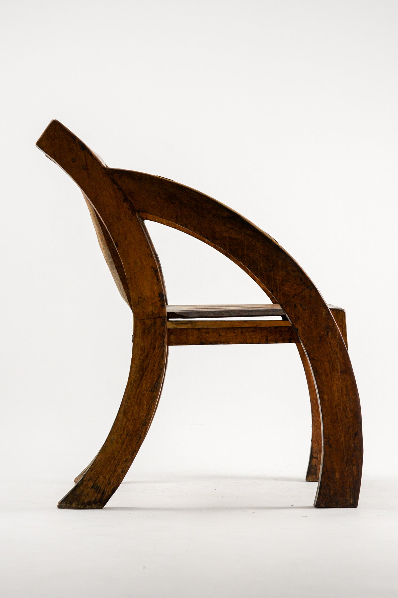 Folk Art Wooden Chair / フォークアート ウッドチェア