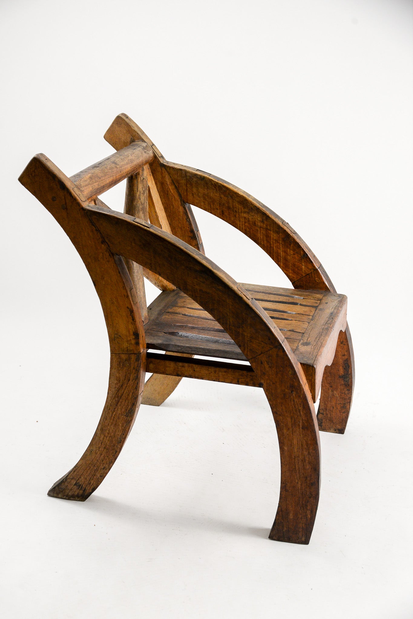 Folk Art Wooden Chair / フォークアート ウッドチェア