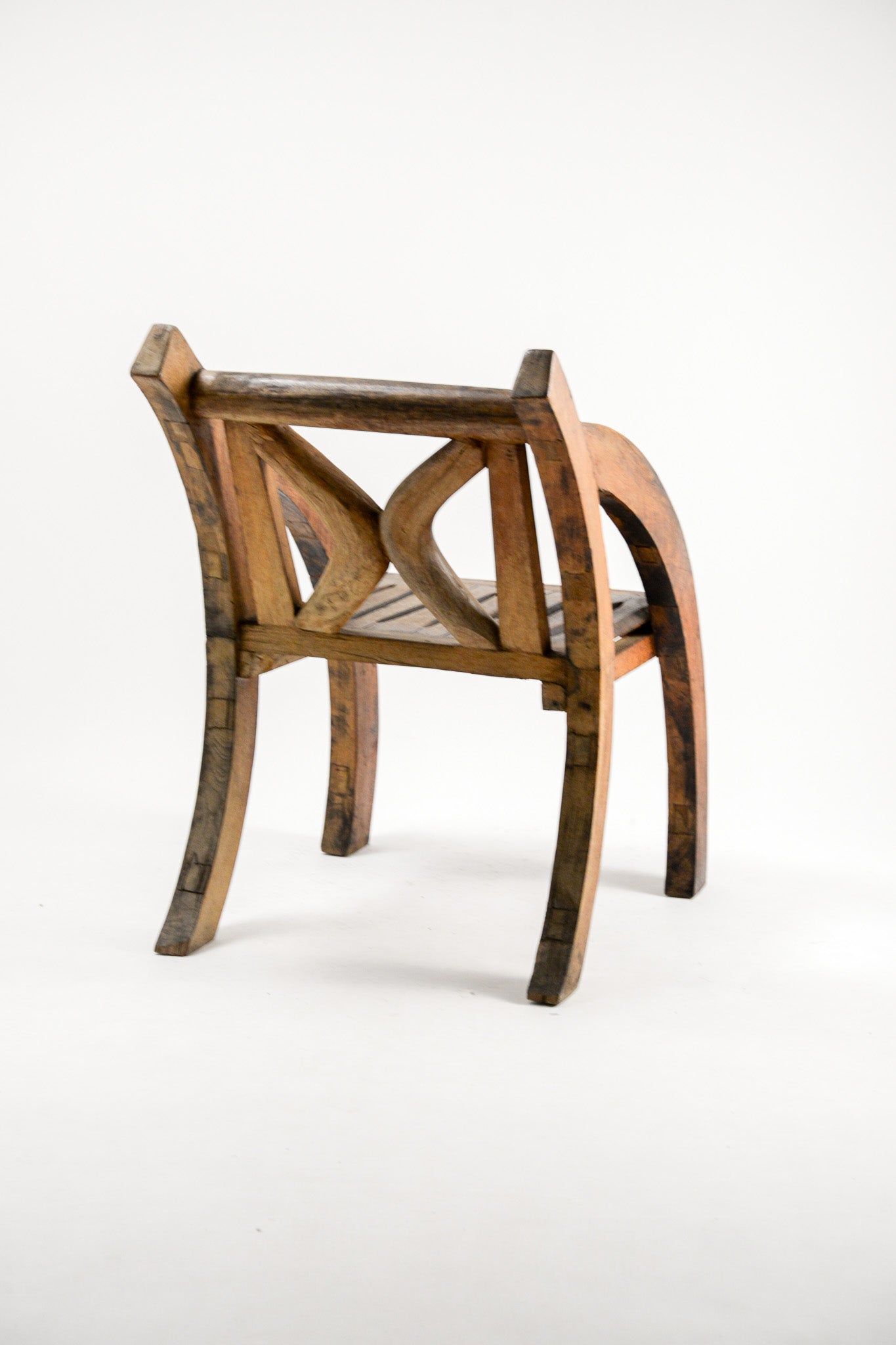 Folk Art Wooden Chair / フォークアート ウッドチェア