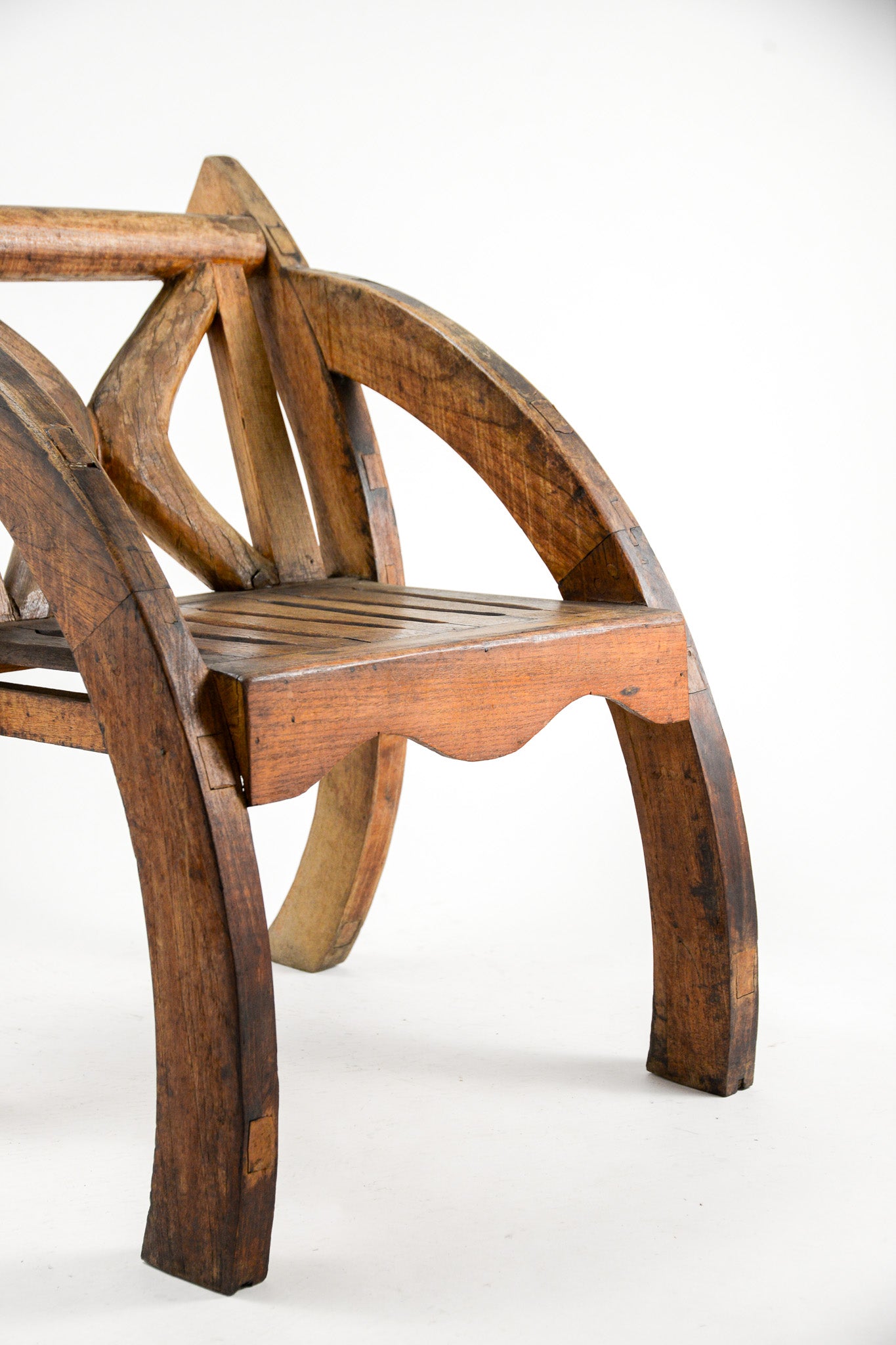 Folk Art Wooden Chair / フォークアート ウッドチェア