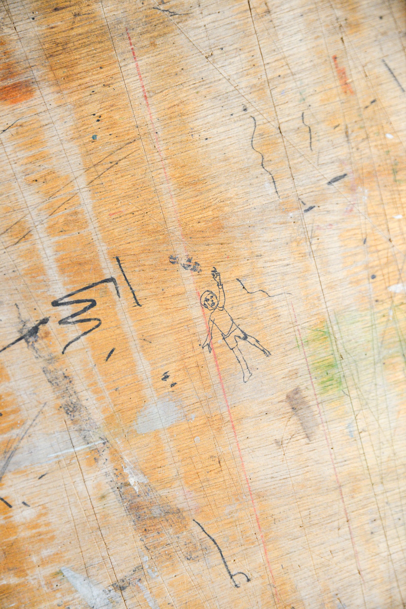 Wooden Drafting Table / 木製ドラフティングテーブル