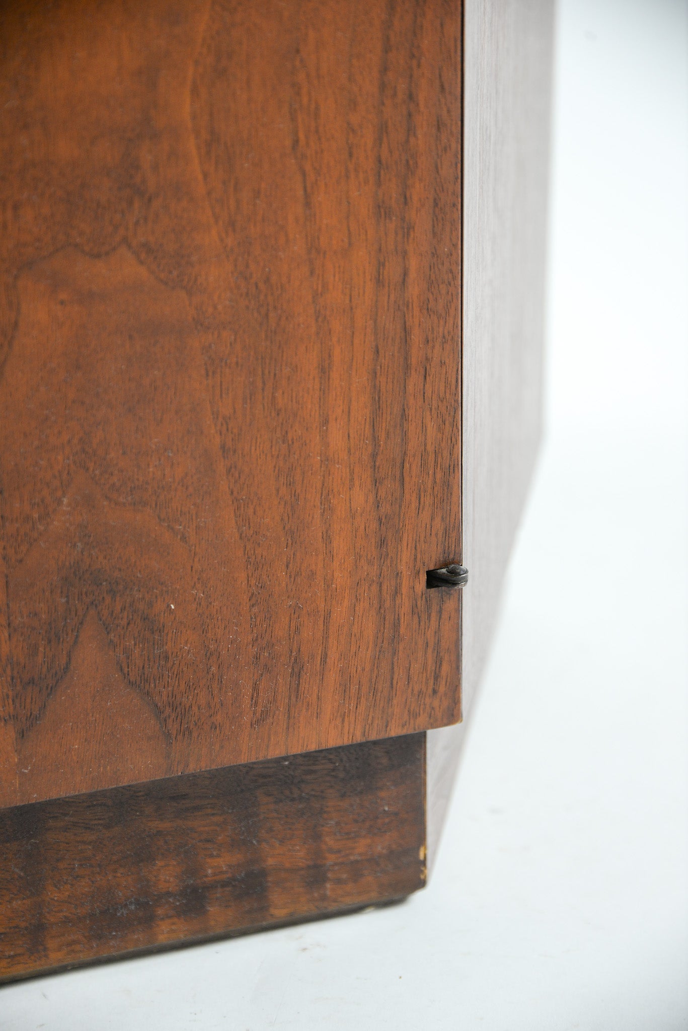 Round Side Table Octagon Base "LANE " / ウッドラウンドテーブル（LANE社製）