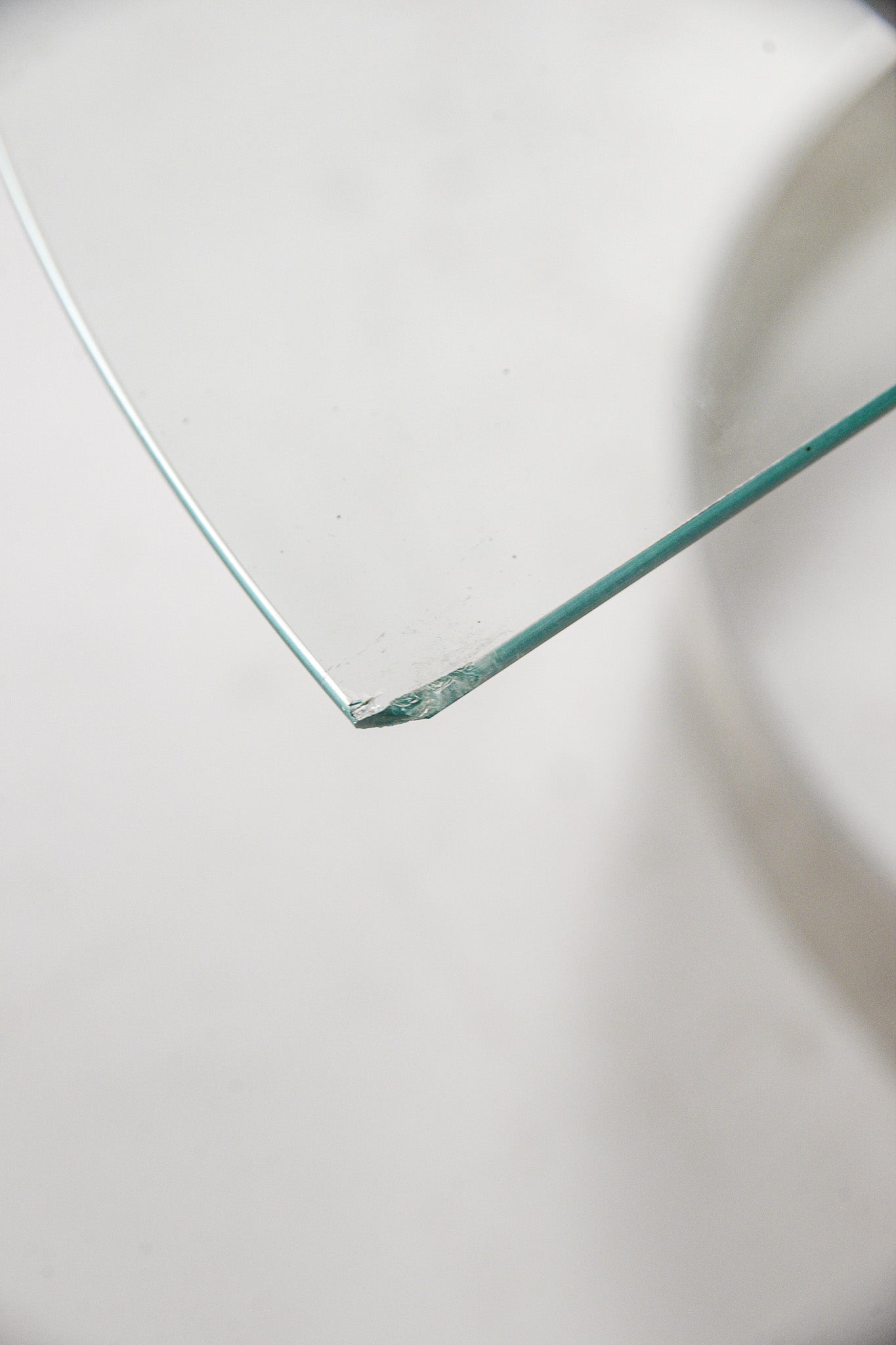 Semicircle Glass Top Table / 半円ガラストップテーブル