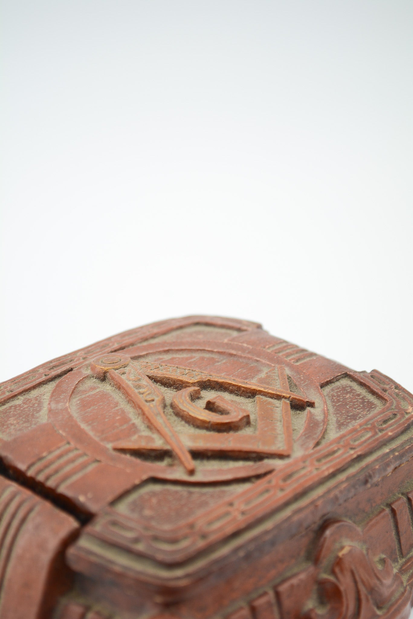 Freemason Wooden Box / フリーメイソン 木製入れ物