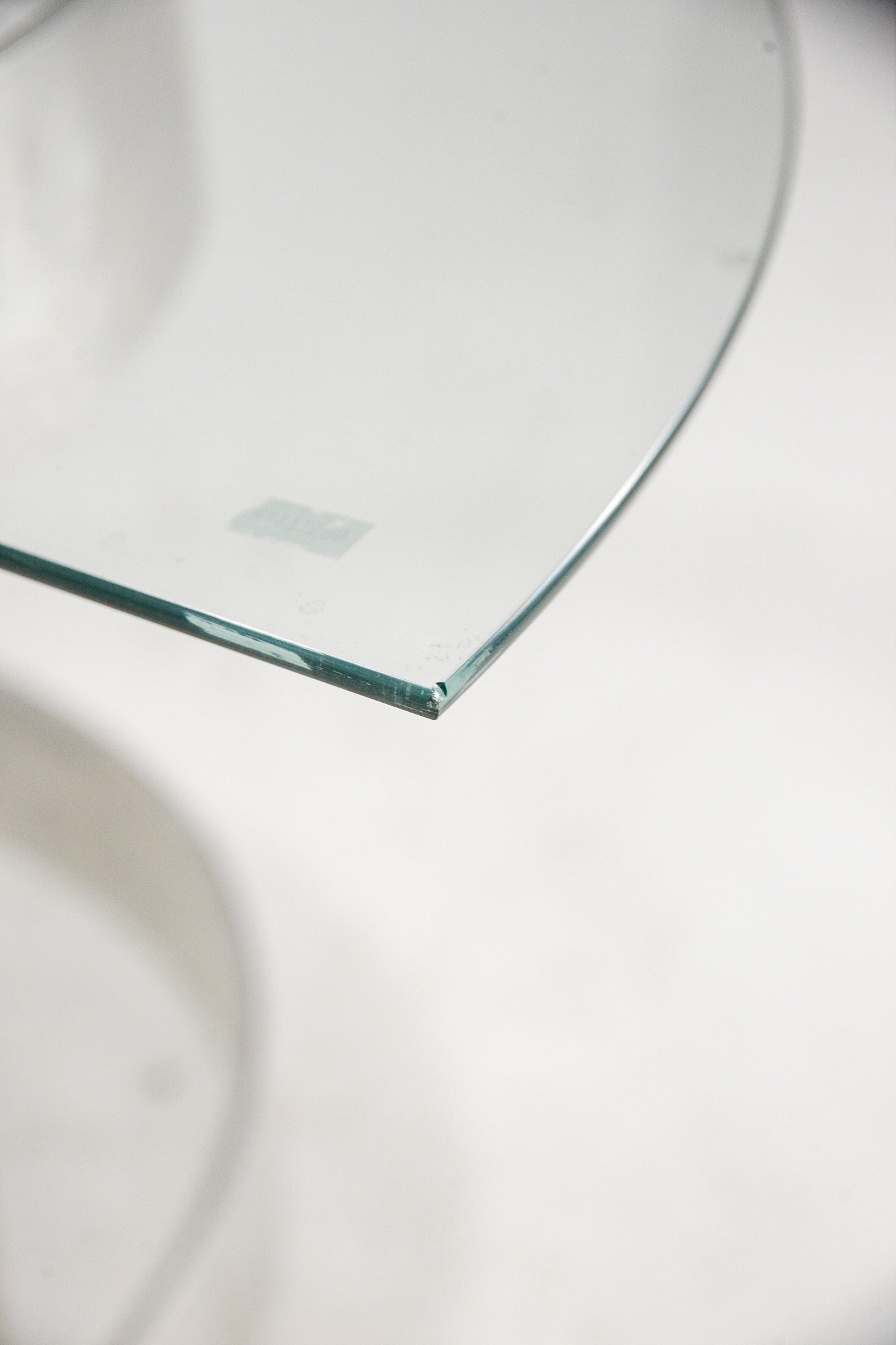 Semicircle Glass Top Table / 半円ガラストップテーブル