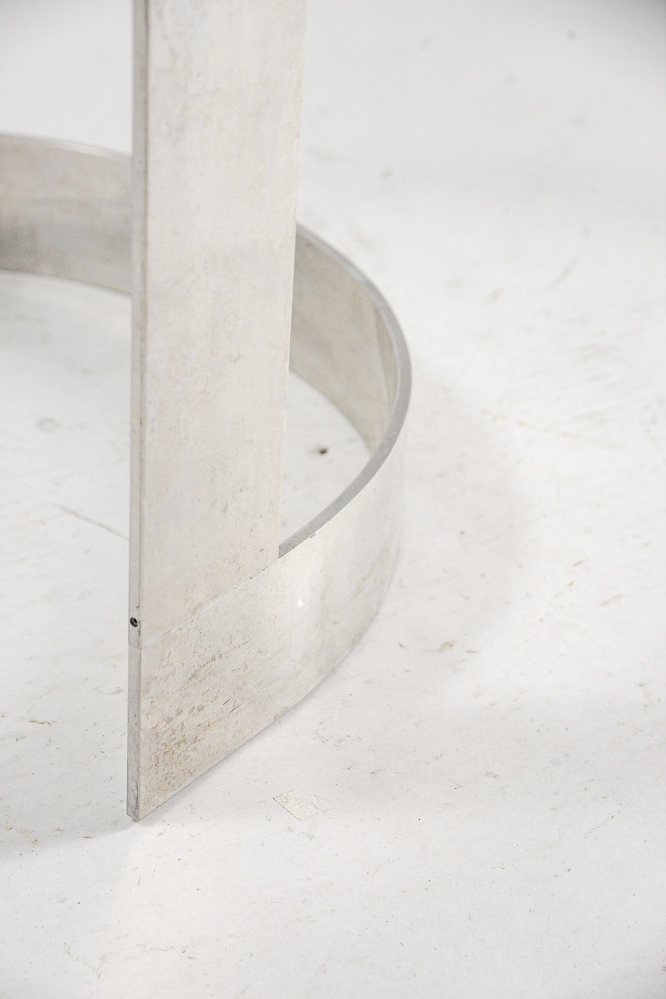 Semicircle Glass Top Table / 半円ガラストップテーブル